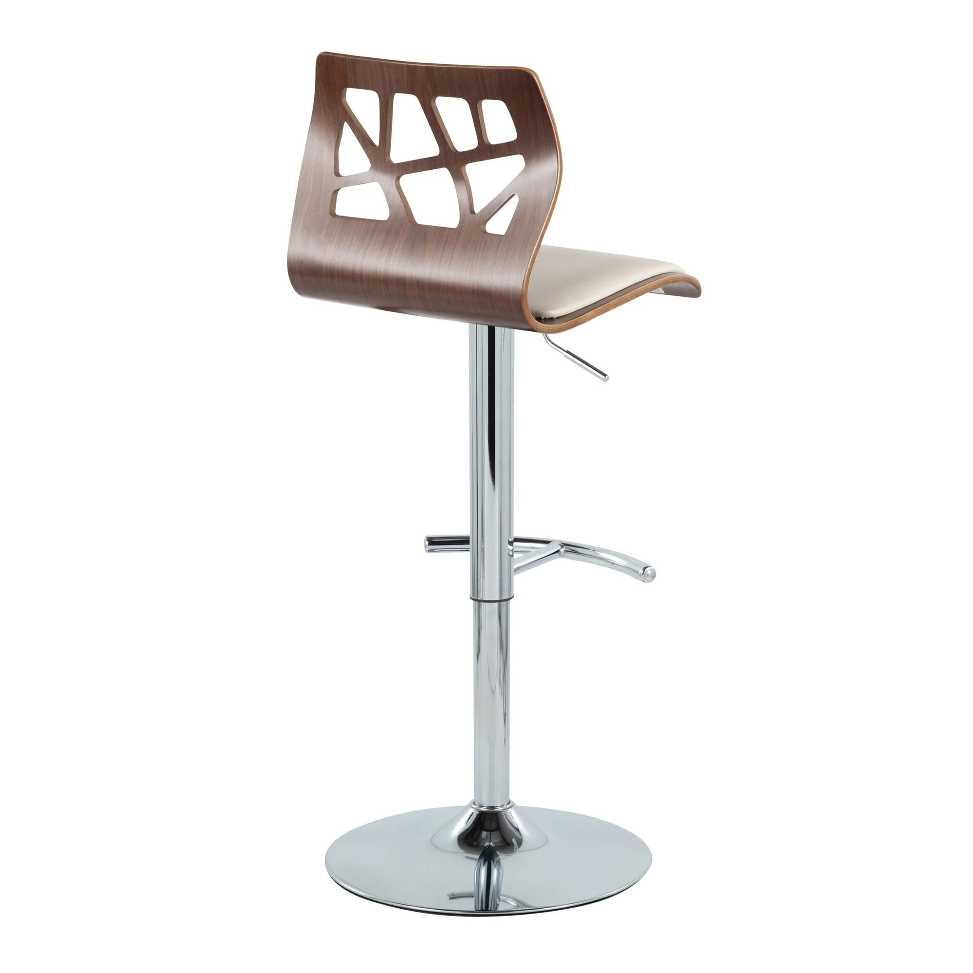 Folia Adjustable Barstool - Set of 2 By LumiSource - BS-FOLIAPU-RT2 CHRNACR2 - Image 29