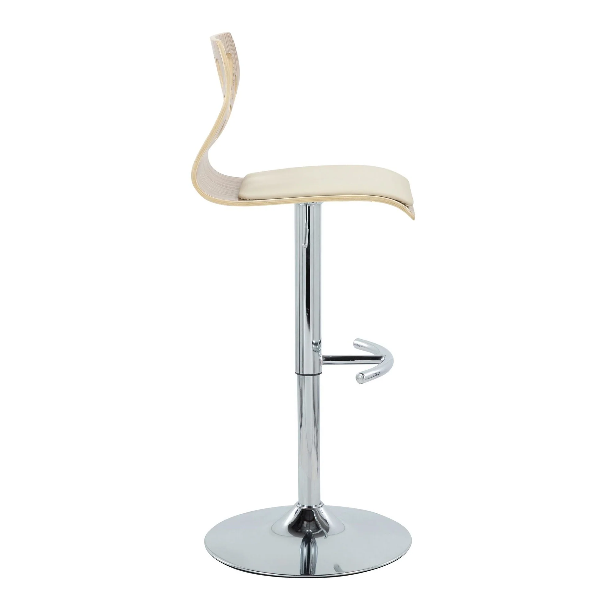 Folia Adjustable Barstool - Set of 2 By LumiSource - BS-FOLIAPU-RT2 CHRNACR2 - Image 38