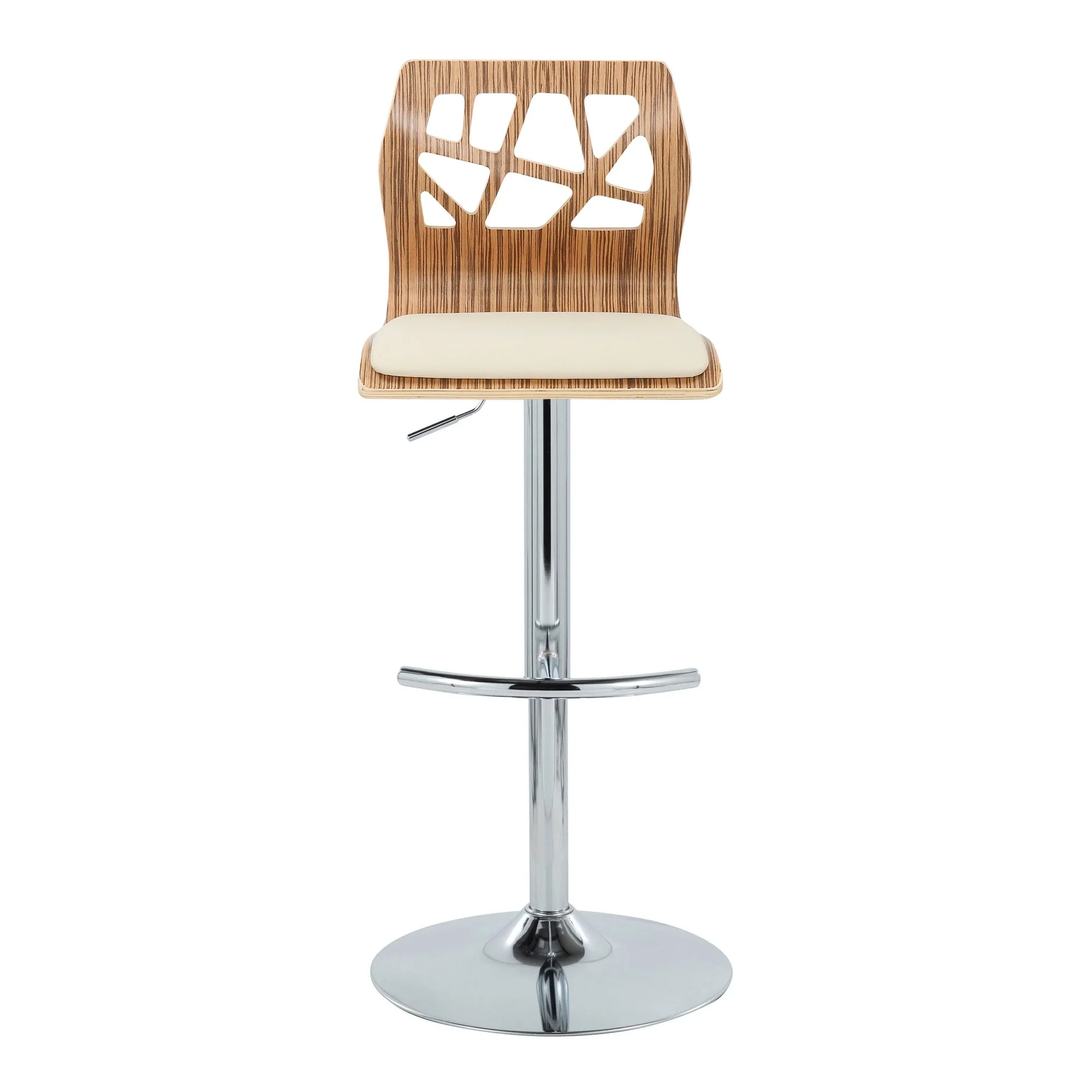 Folia Adjustable Barstool - Set of 2 By LumiSource - BS-FOLIAPU-RT2 CHRNACR2 - Image 40