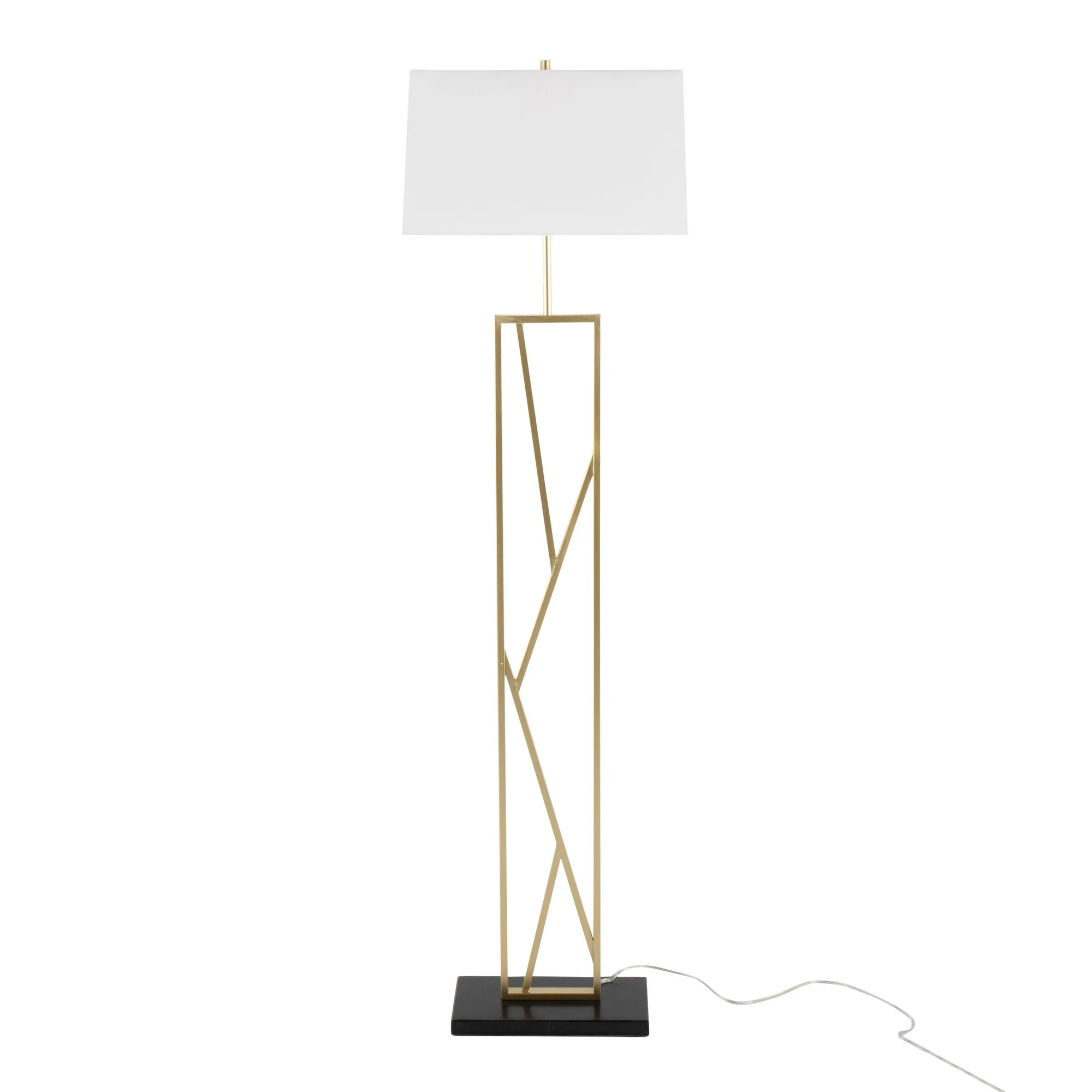 Folia Floor Lamp Black By LumiSource - Image 2