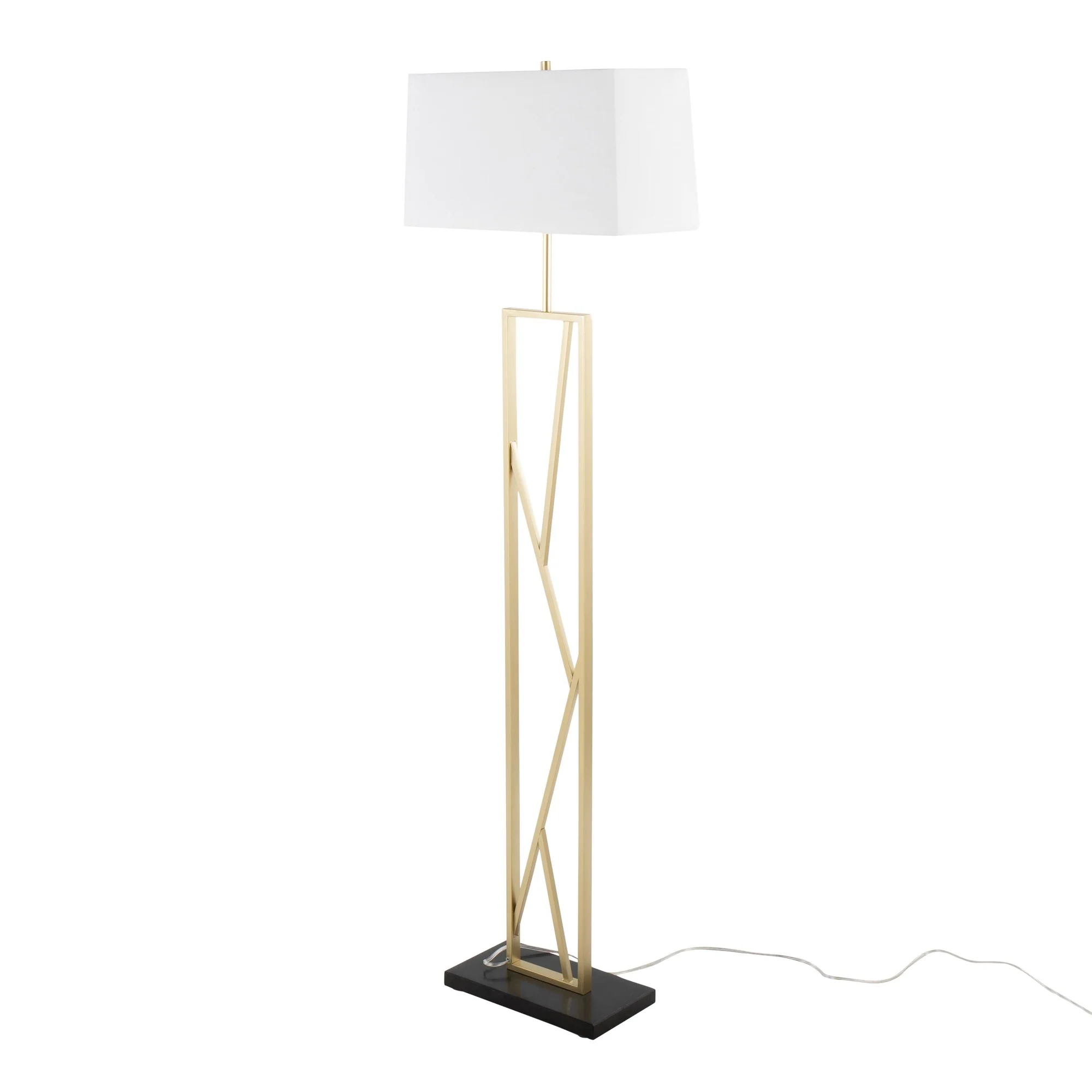 Folia Floor Lamp Black By LumiSource - Image 7