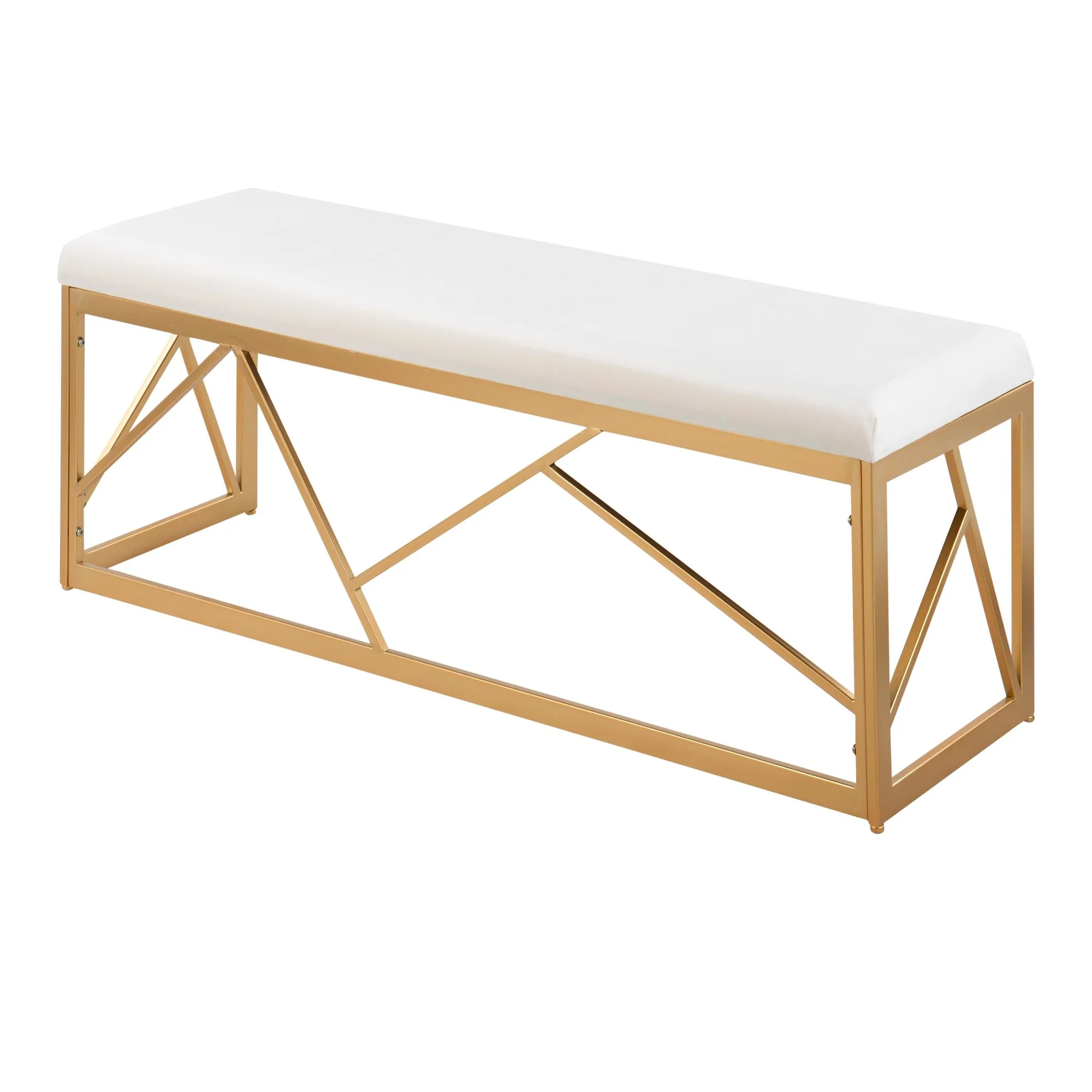 Folia Metal Bench Black By LumiSource - Image 12