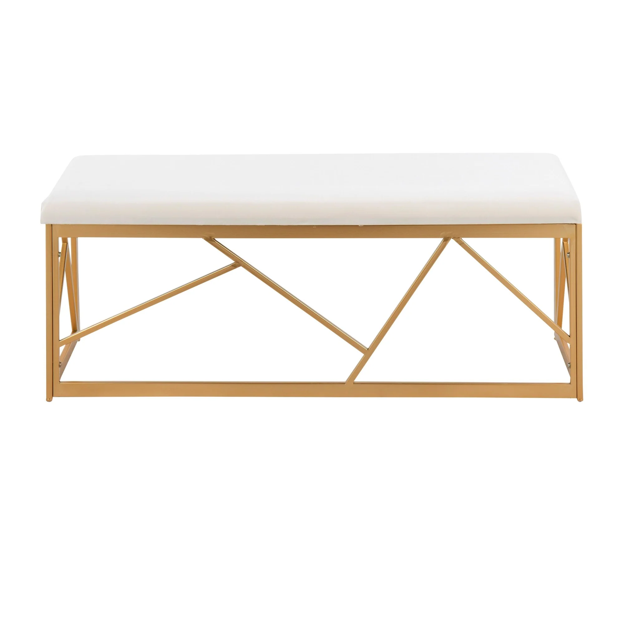 Folia Metal Bench Black By LumiSource - Image 13