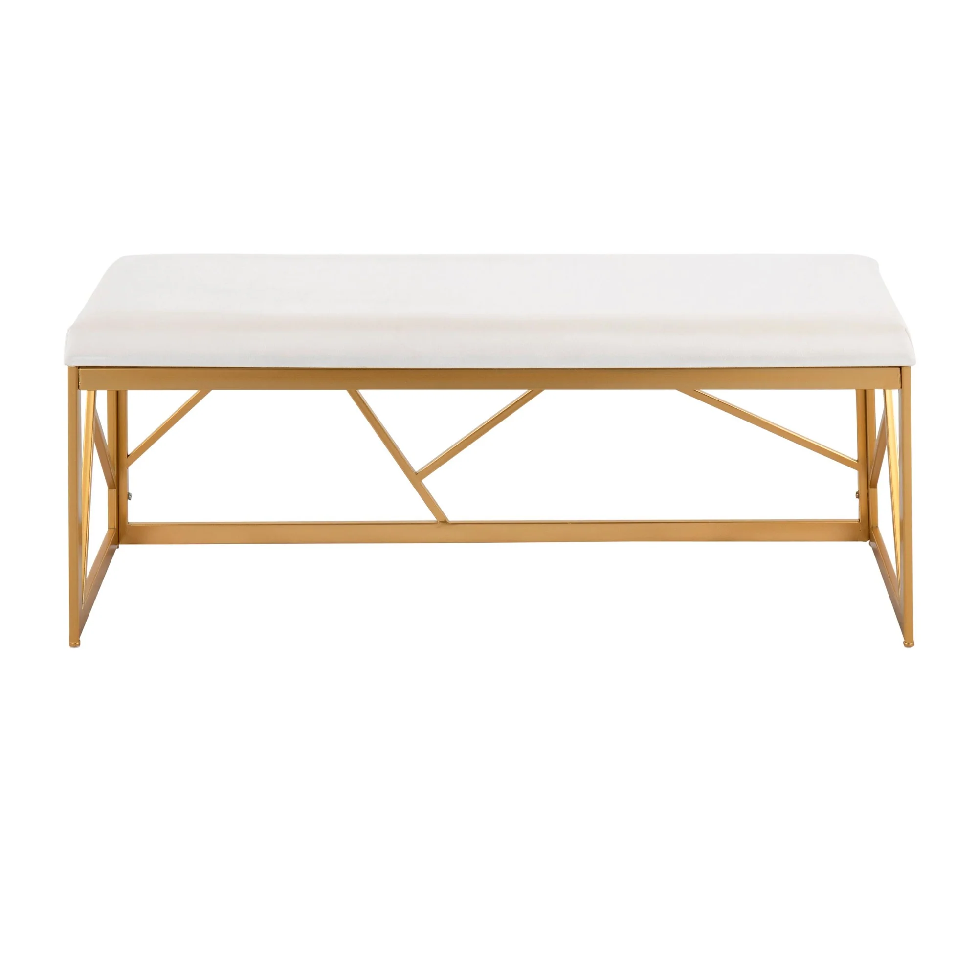 Folia Metal Bench Black By LumiSource - Image 14