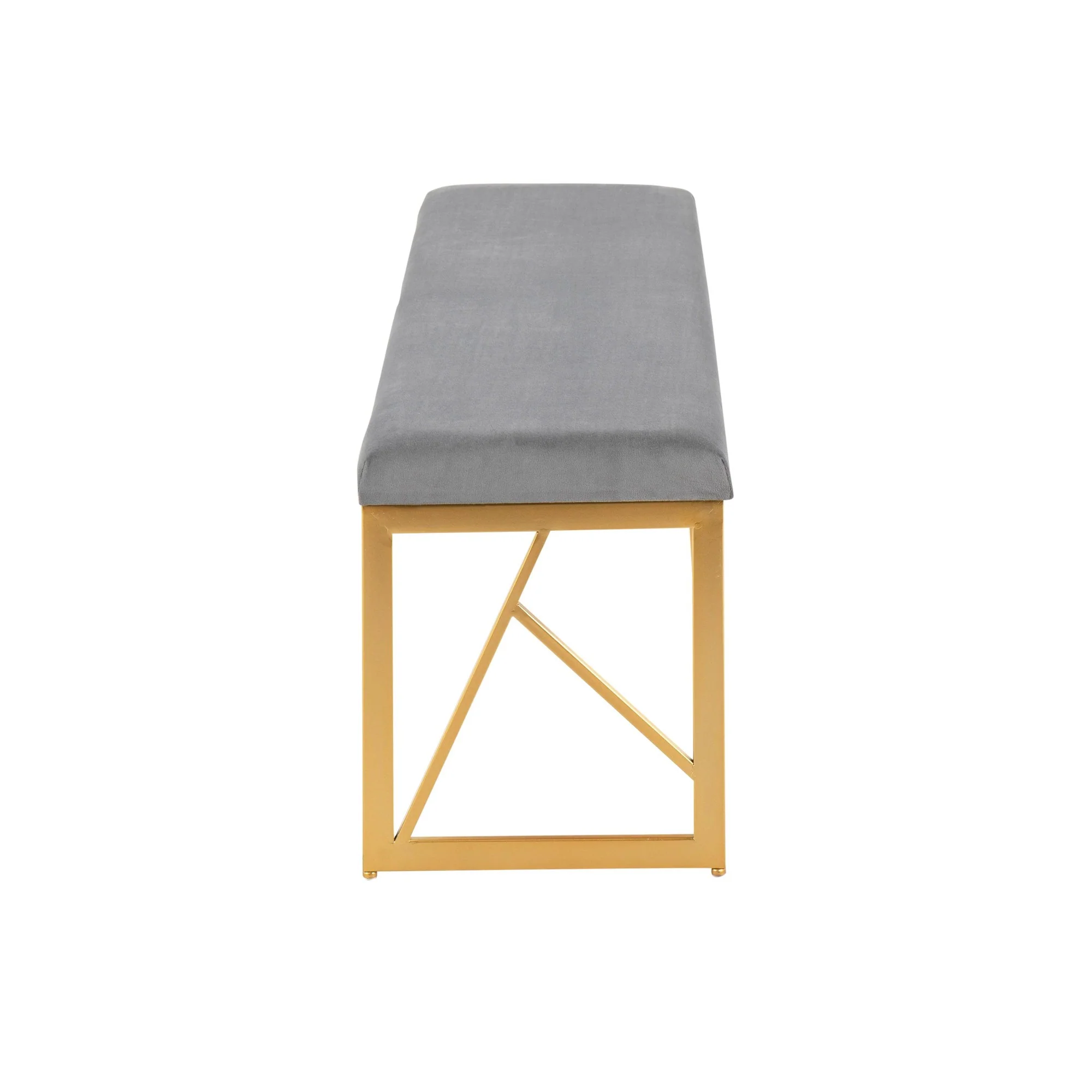 Folia Metal Bench Black By LumiSource - Image 4