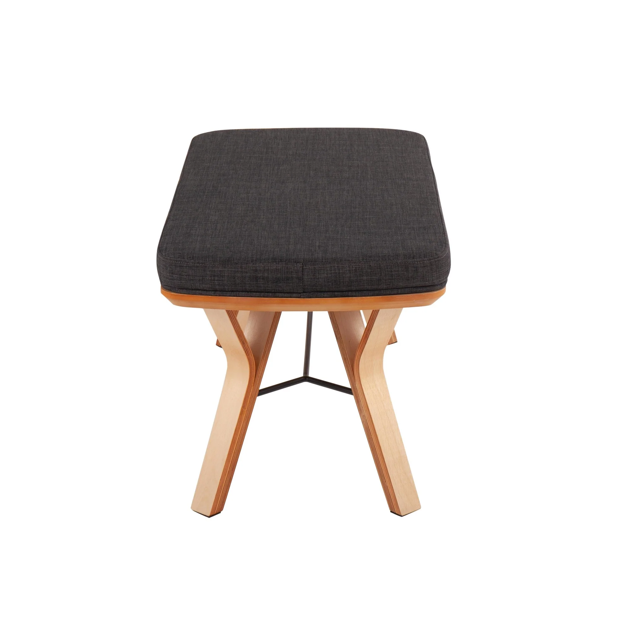 Folia Bench Gray By LumiSource - BC-FOLIA NACHAR - Image 3