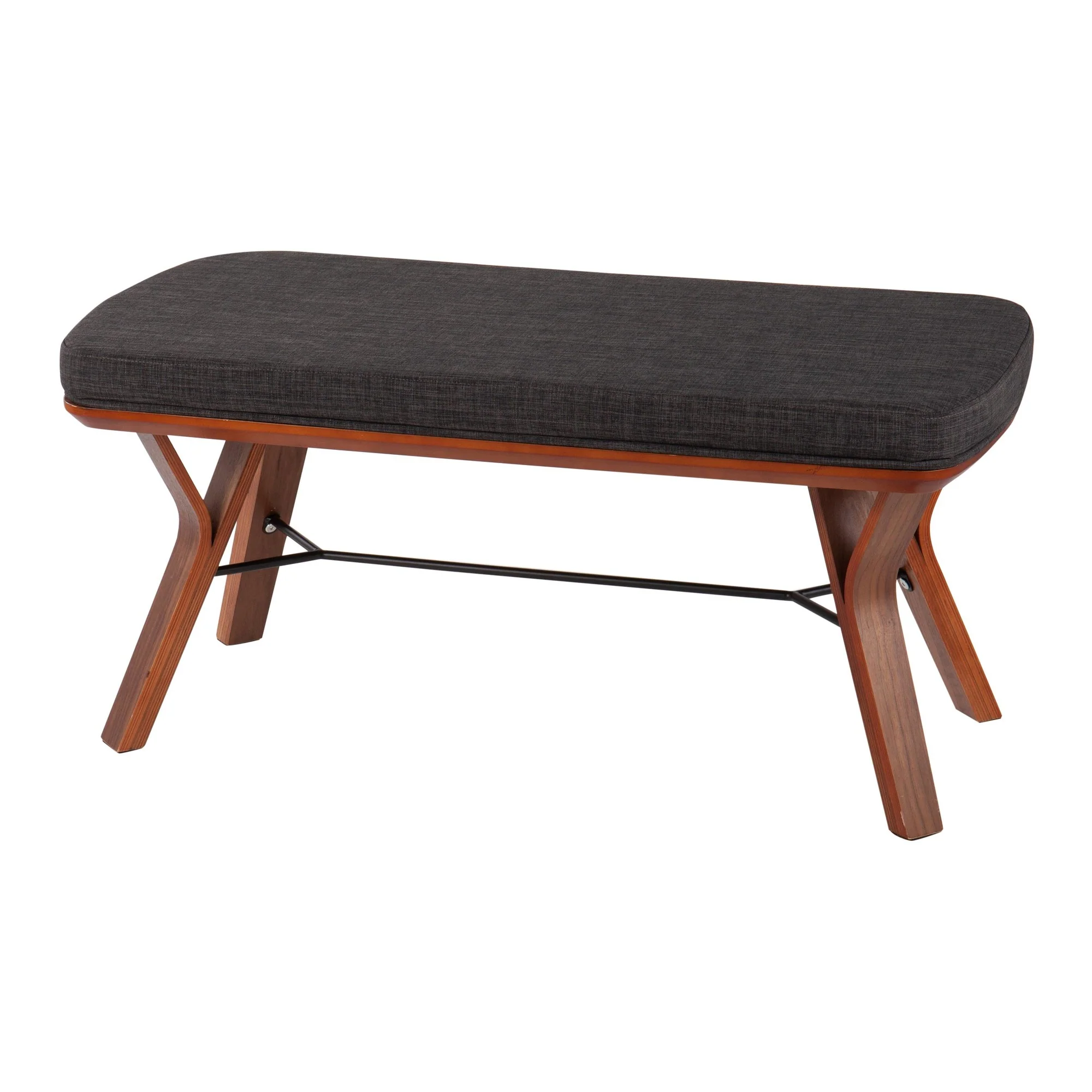 Folia Bench Gray By LumiSource - BC-FOLIA WLCHAR - Image 4