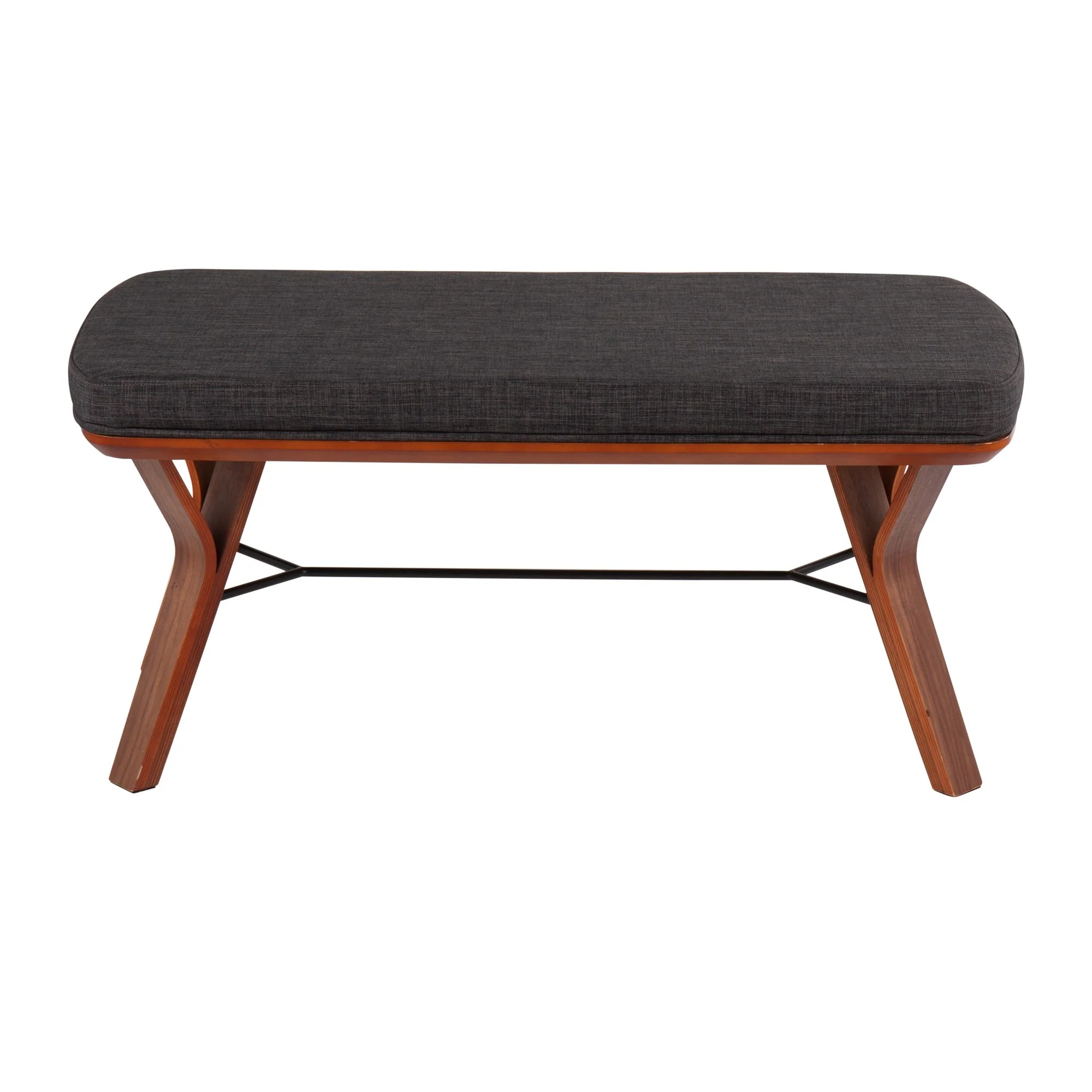 Folia Bench Gray By LumiSource - BC-FOLIA WLCHAR - Image 5
