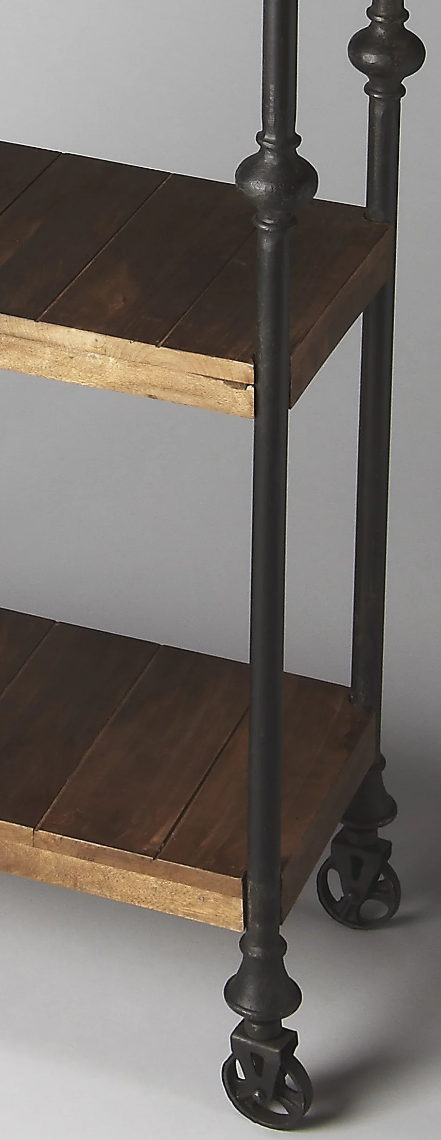 Fontainebleau Industrial Chic Bookcase By Homeroots - Image 2