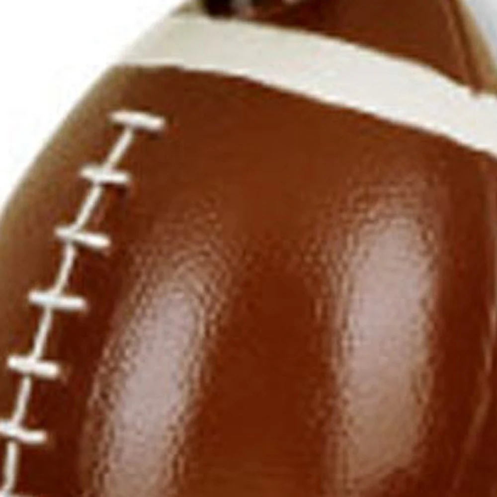 Football Shaped Table Lamp with White Shade By Homeroots - Image 4