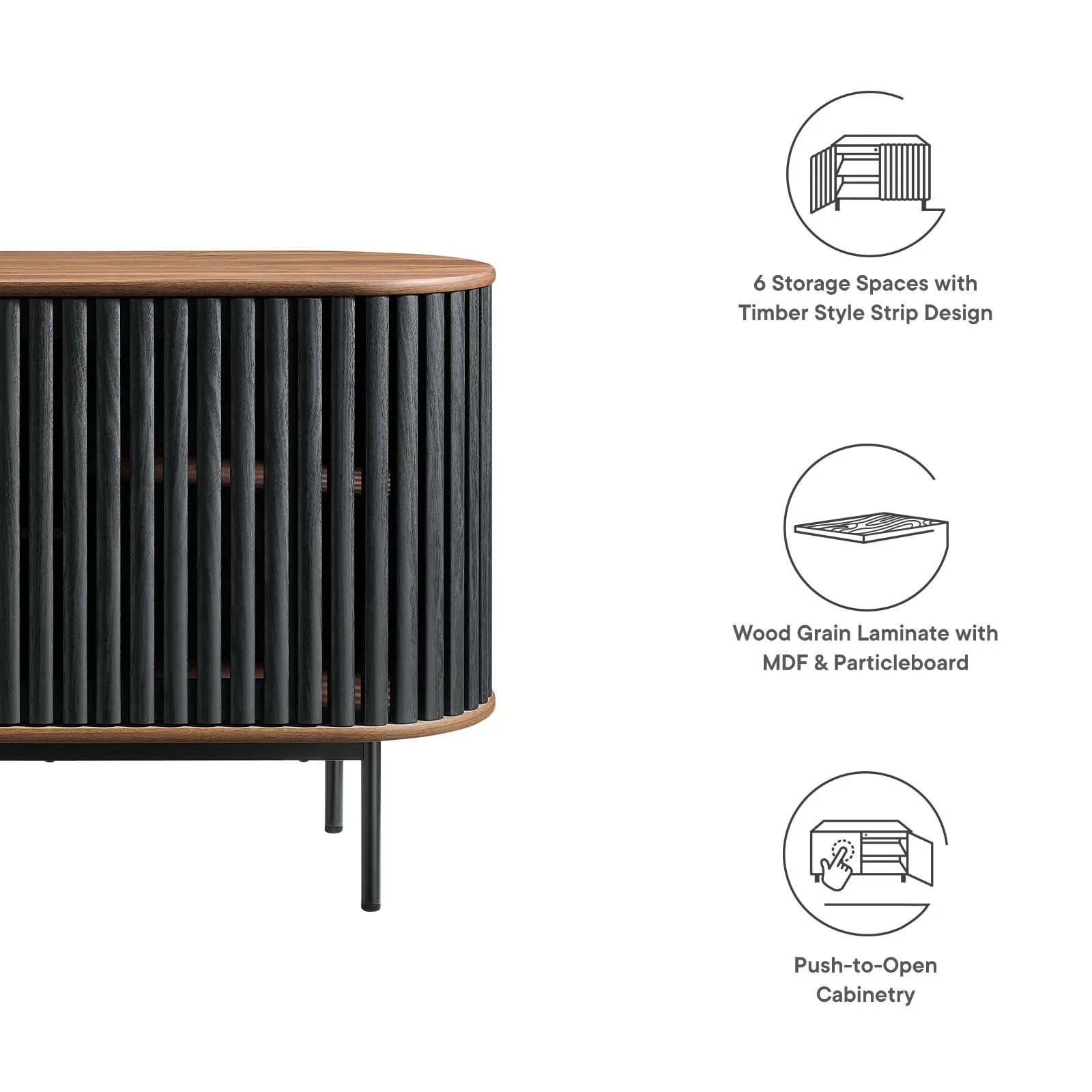 Fortitude 59” Oval Sideboard By Modway - EEI-6590 - Image 19