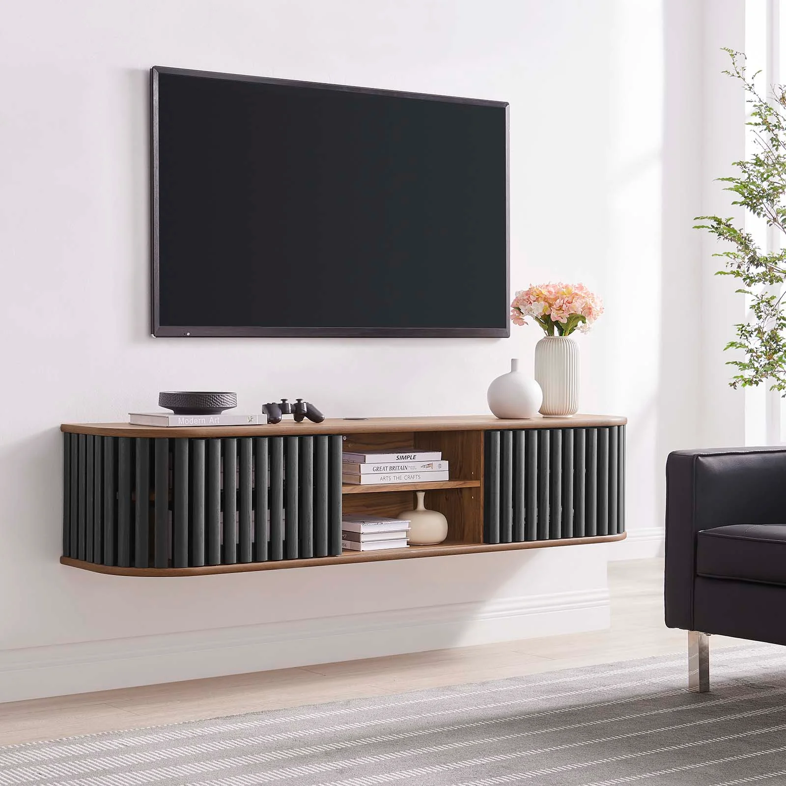 Fortitude 63" Wall-Mounted TV Stand By Modway - EEI-6528 - Image 10