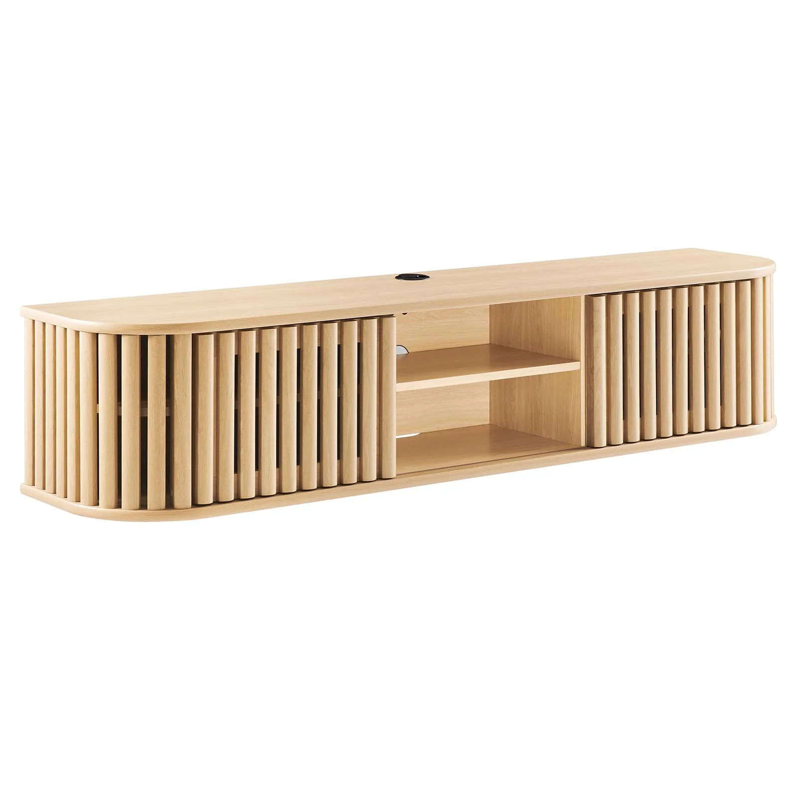 Fortitude 63" Wall-Mounted TV Stand By Modway - EEI-6528 - Image 2