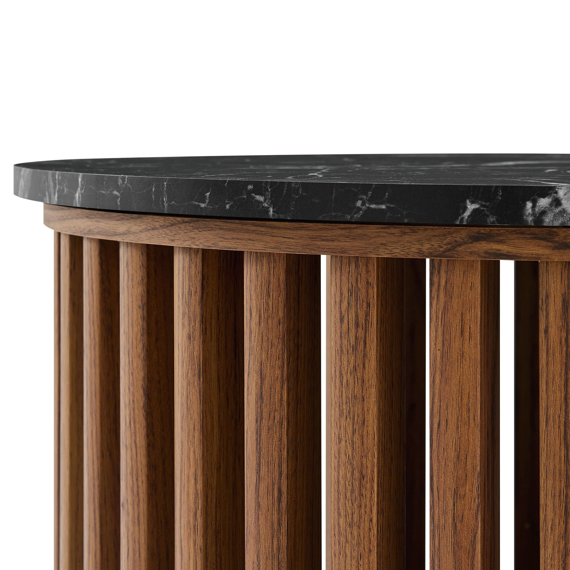 Fortitude Round Faux Marble Top Nesting Coffee Table Set by Modway - Image 10