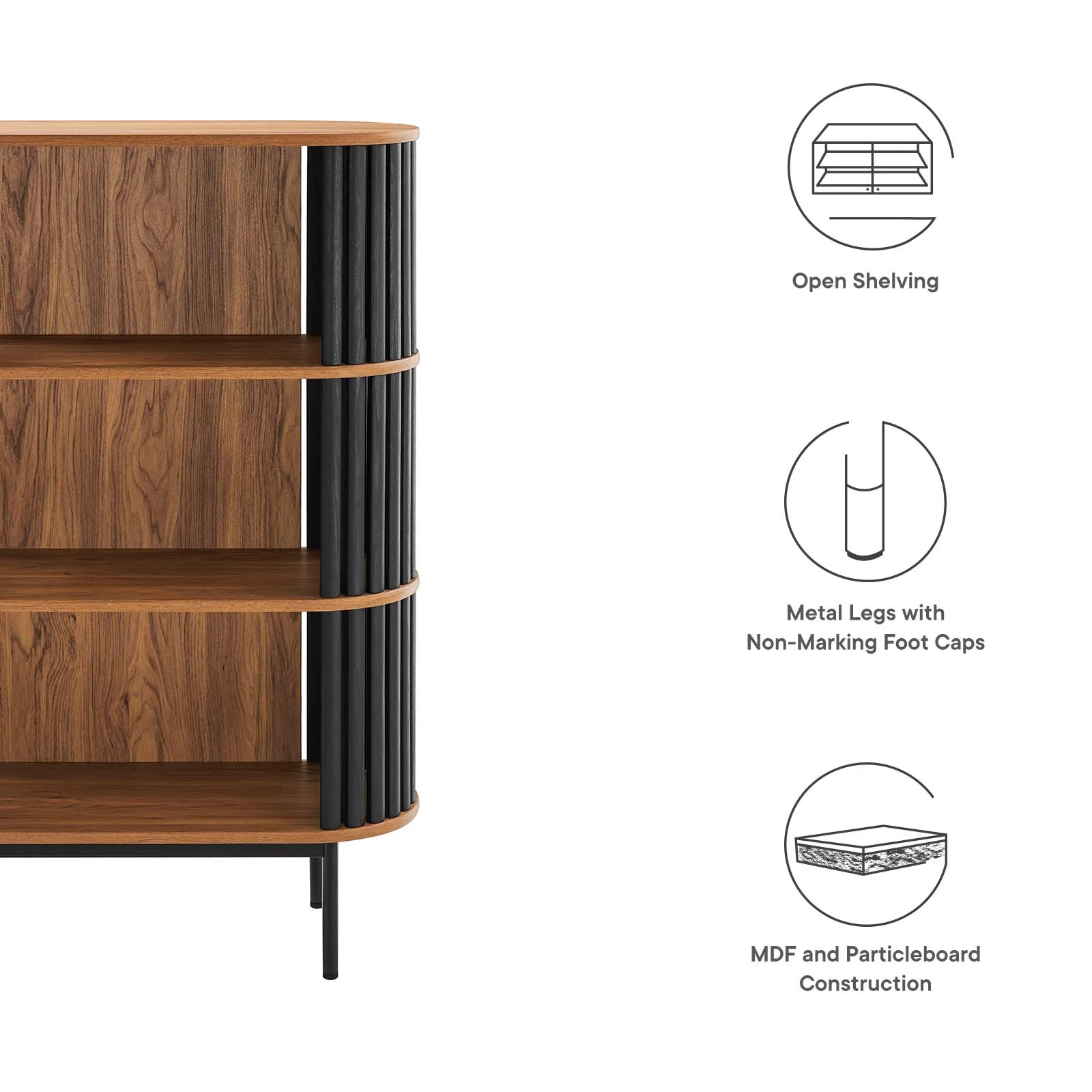 Fortitude Three Tier Display Cabinet By Modway - EEI-6524 - Image 15