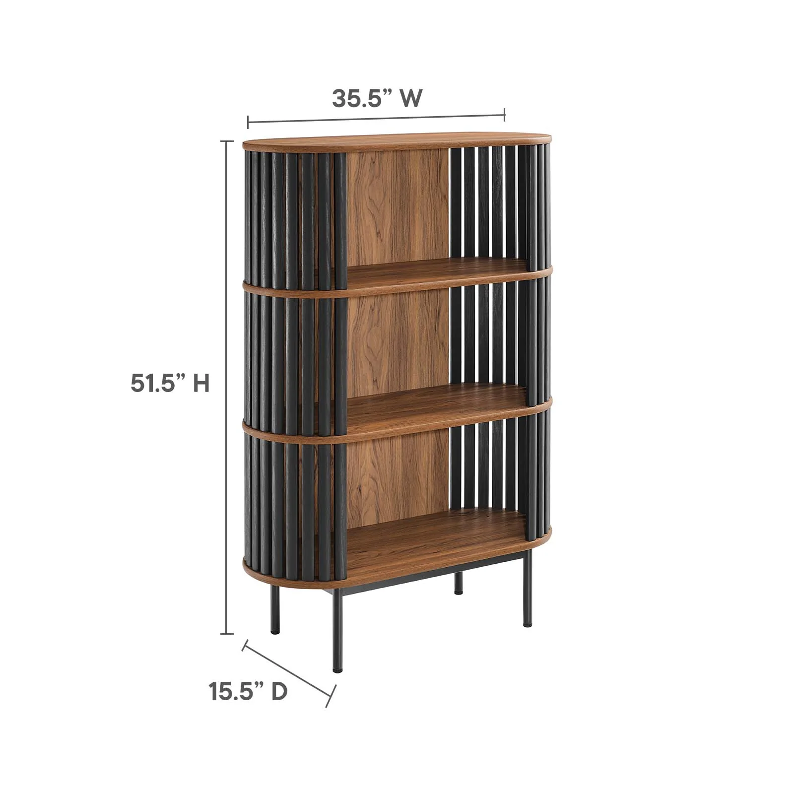Fortitude Three Tier Display Cabinet By Modway - EEI-6524 - Image 16