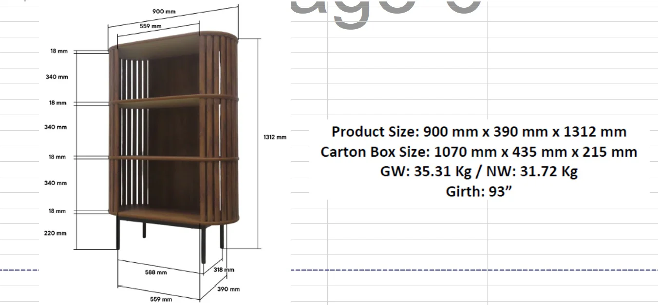 Fortitude Three Tier Display Cabinet By Modway - EEI-6524 - Image 17