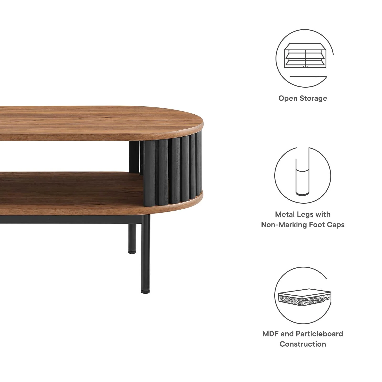 Fortitude Wood Coffee Table By Modway - EEI-6525 - Image 14