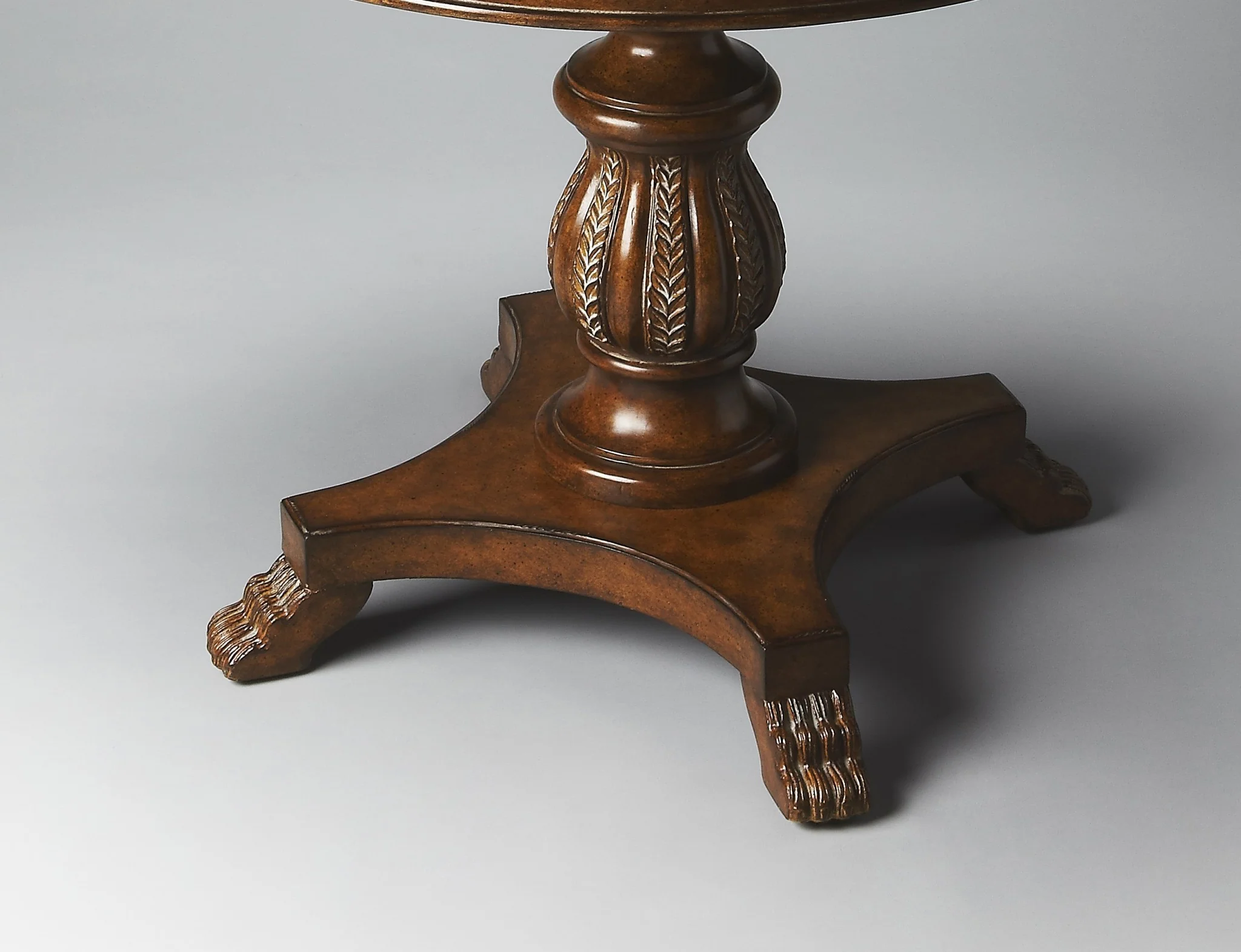 Fossil Stone Accent Hall Table By Homeroots - Image 3