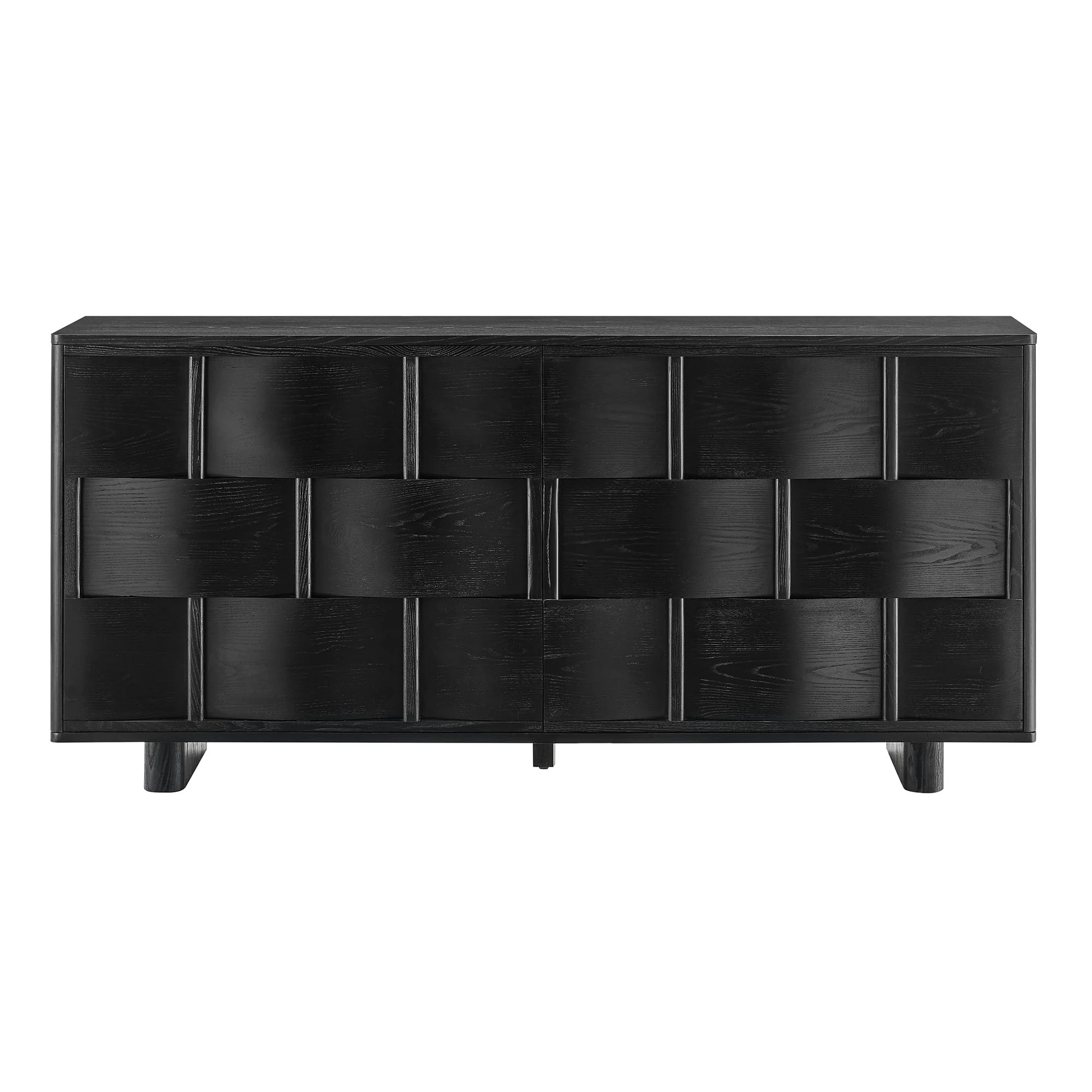Foundry 71" Woven Design Buffet Storage Cabinet by Modway - Image 4