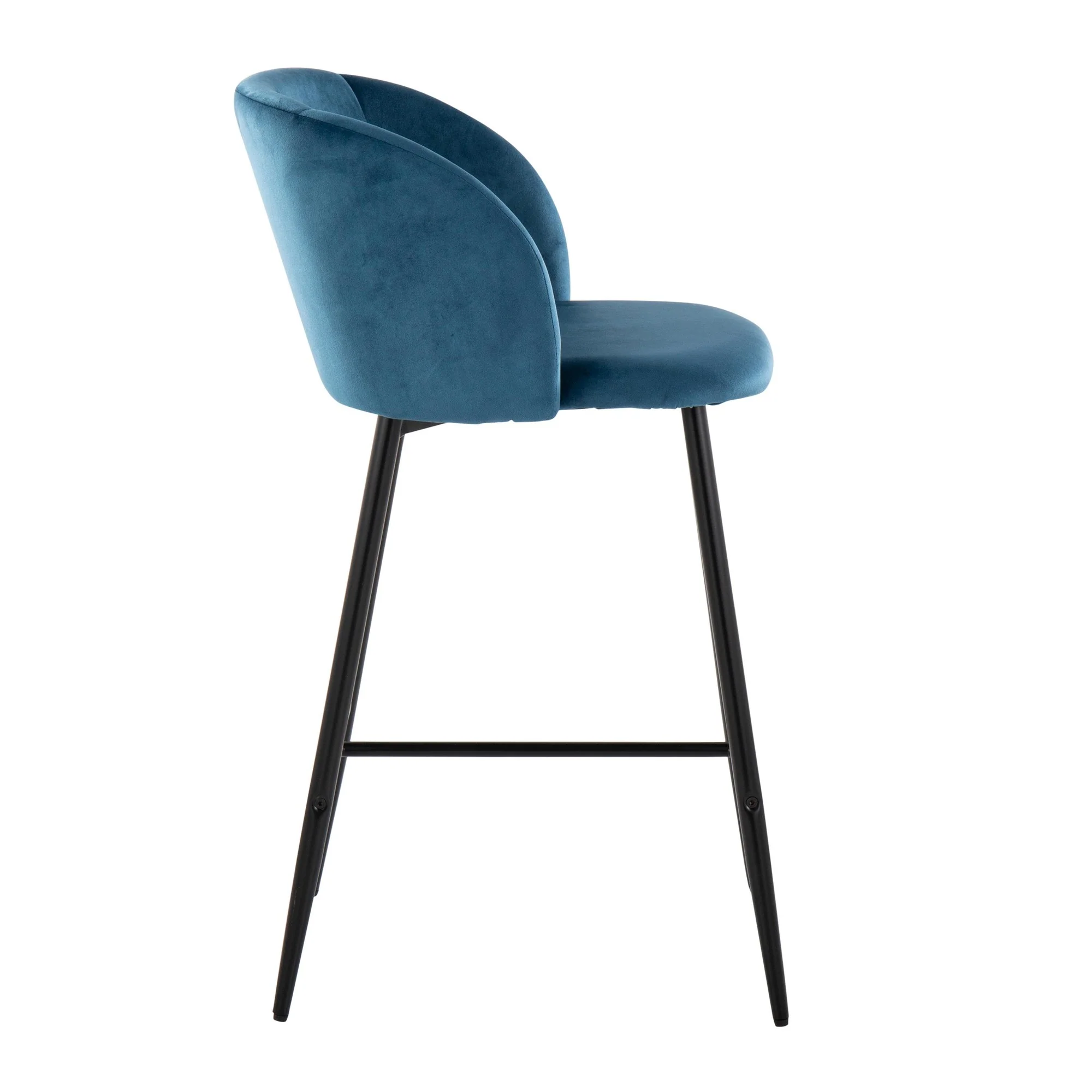 Fran 26" Fixed-Height Counter Stool - Set of 2 Black By LumiSource - Image 16