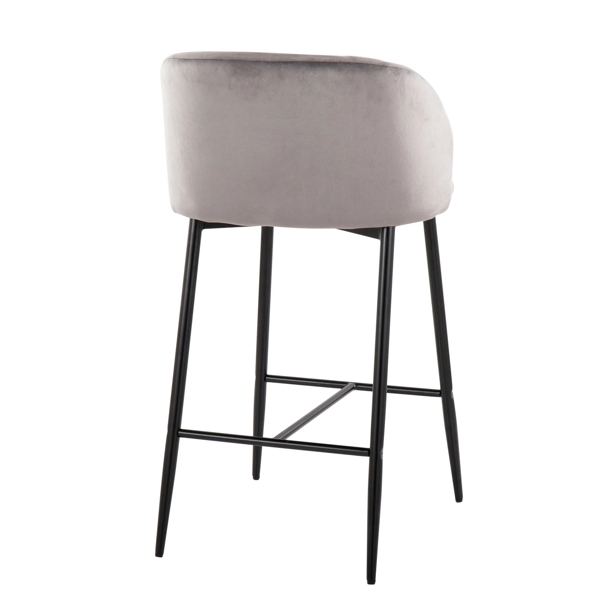 Fran 26" Fixed-Height Counter Stool - Set of 2 Black By LumiSource - Image 31