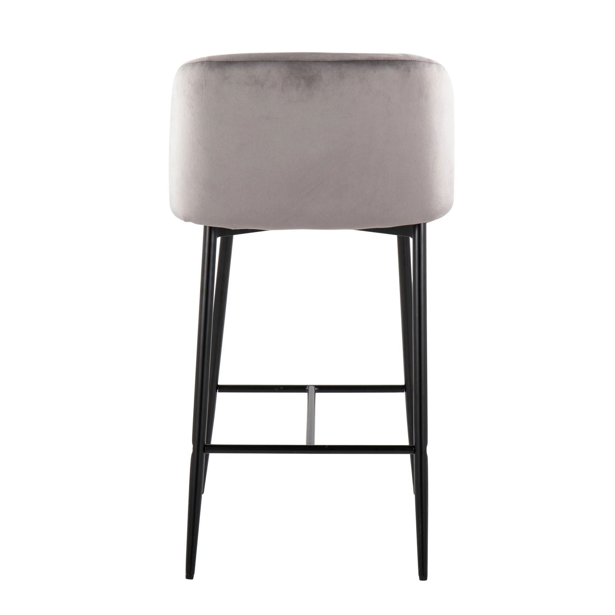Fran 26" Fixed-Height Counter Stool - Set of 2 Black By LumiSource - Image 32