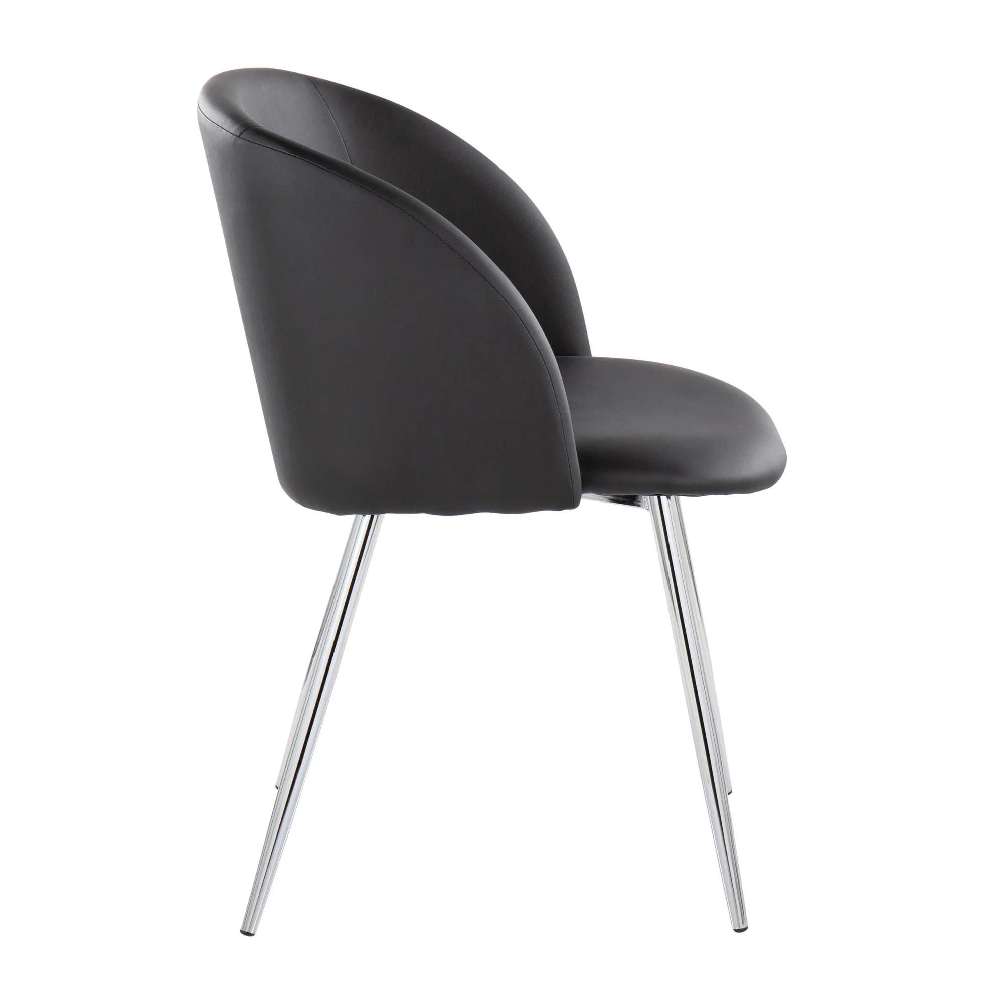 Fran Chair - Set of 2 Black By LumiSource - Image 3