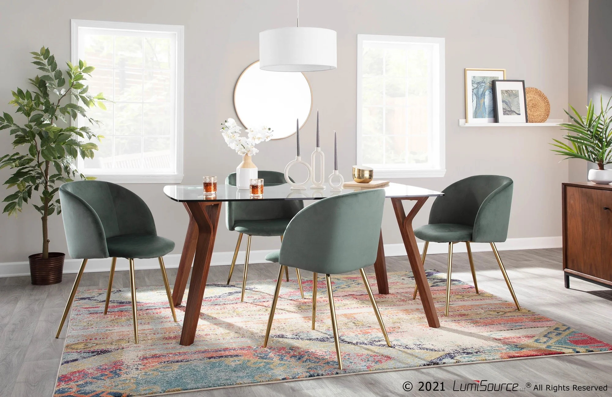 Fran Chair - Set of 2 By LumiSource - CH-FRAN AUVLGN2 - Image 2