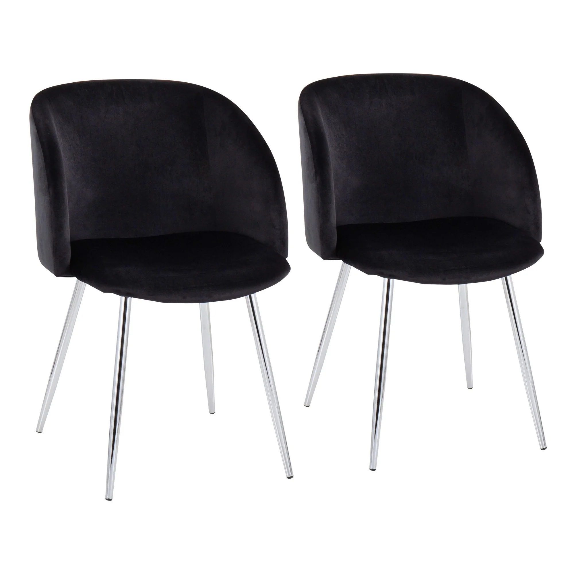 Fran Chair - Set of 2 Black By LumiSource - Image 2