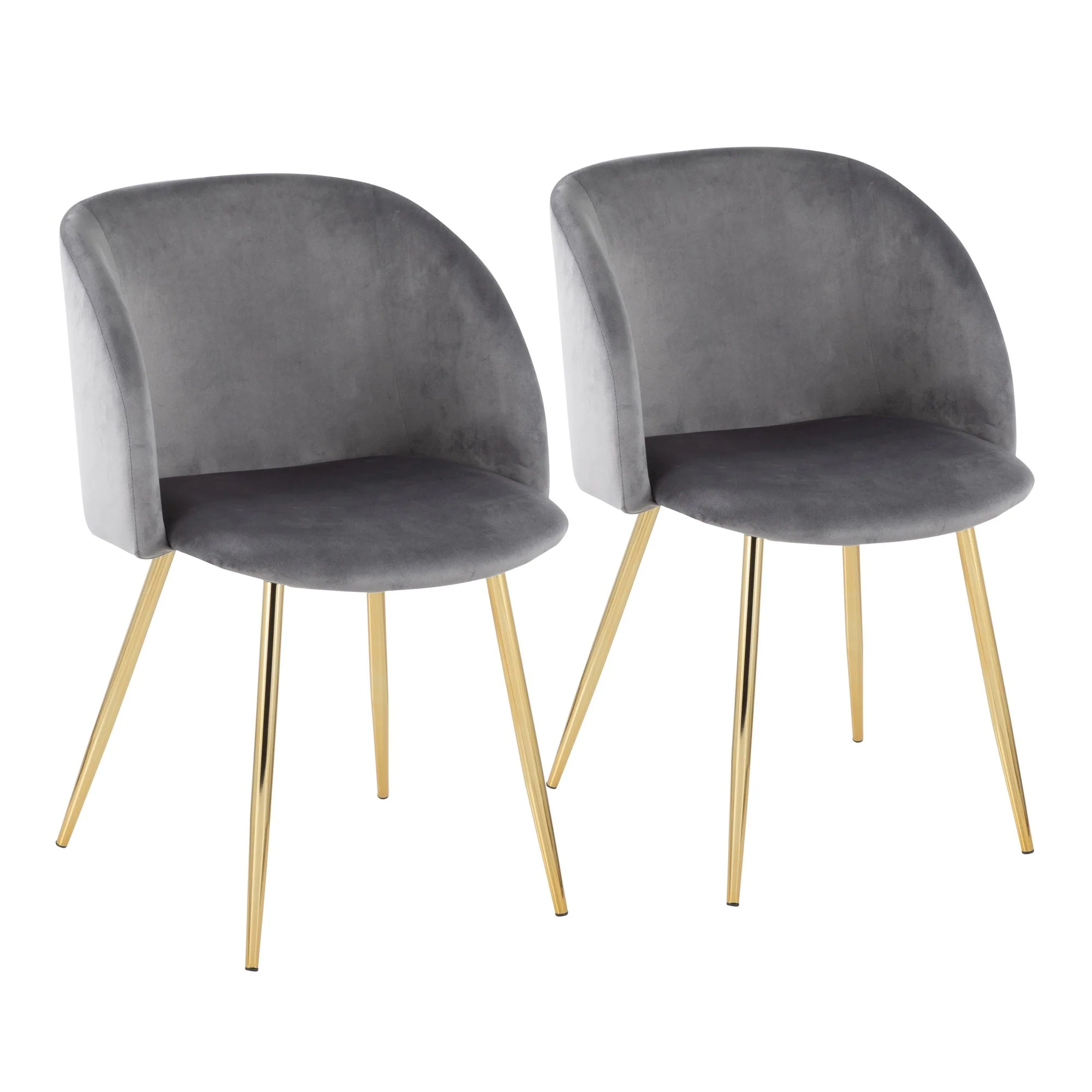 Fran Chair - Set of 2 Metallic By LumiSource - Image 2