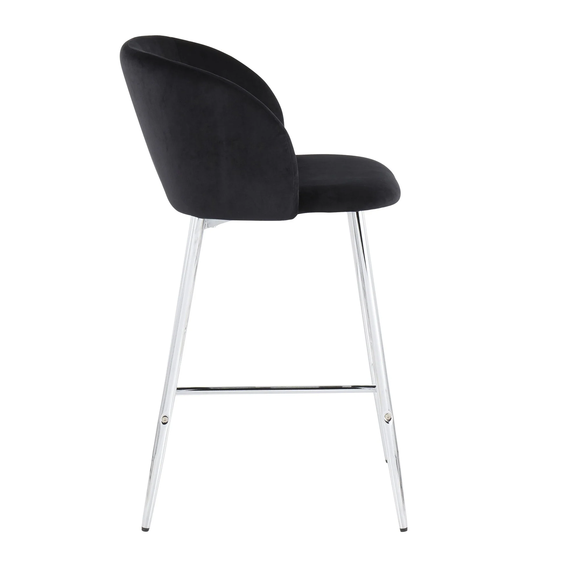 Fran Counter Stool - Set of 2 Black By LumiSource - Image 8