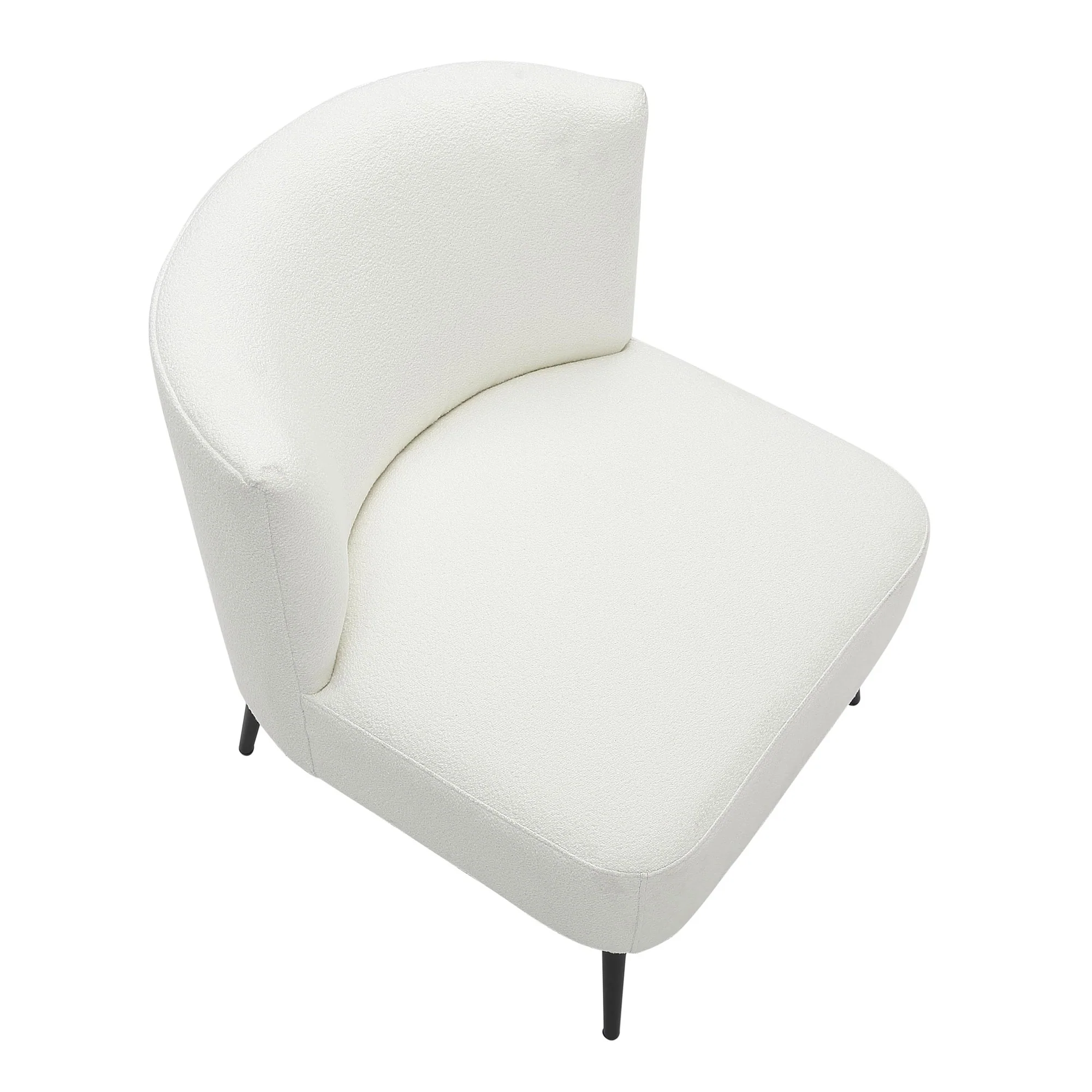 Fran Slipper Chair Gray By LumiSource - Image 10