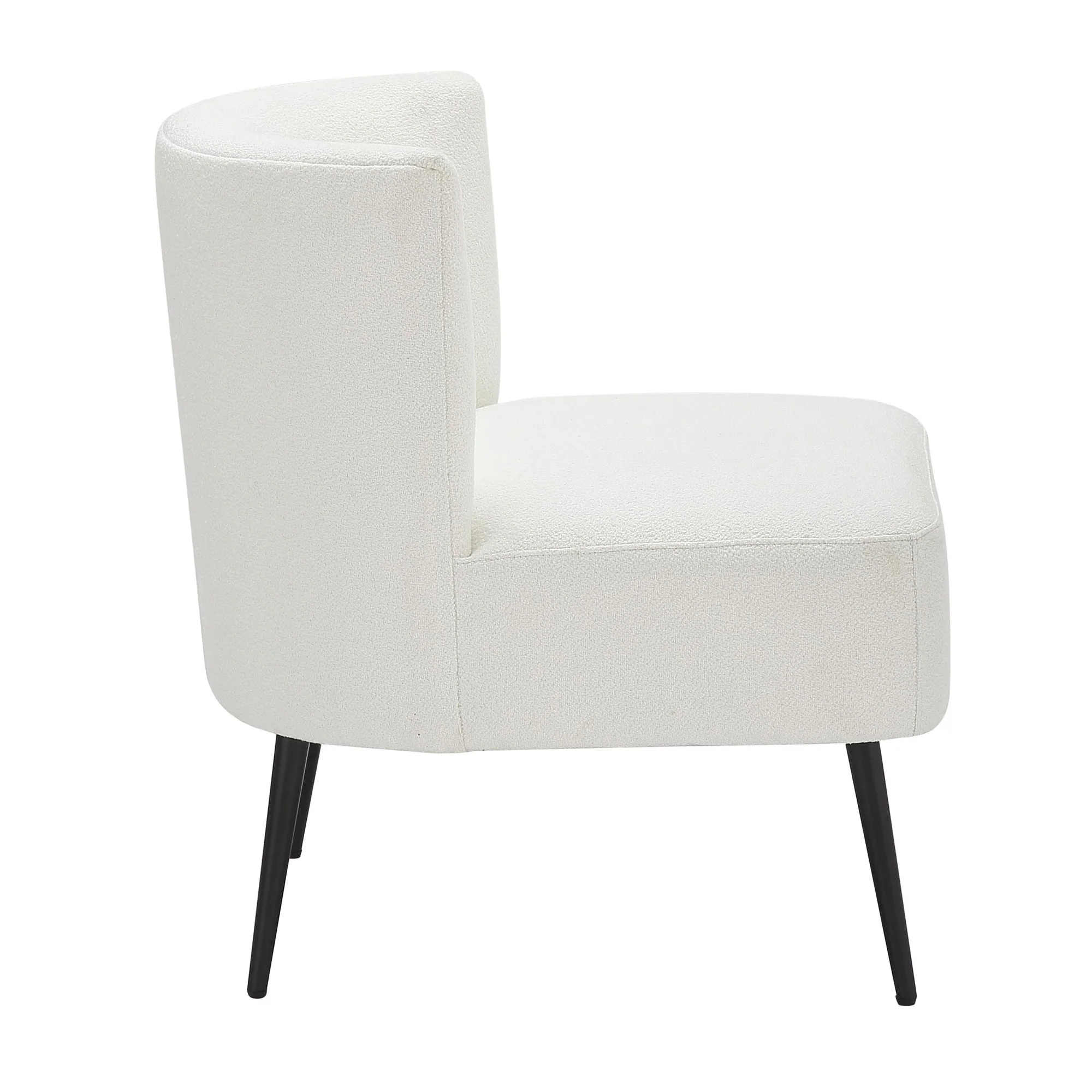 Fran Slipper Chair Gray By LumiSource - Image 13