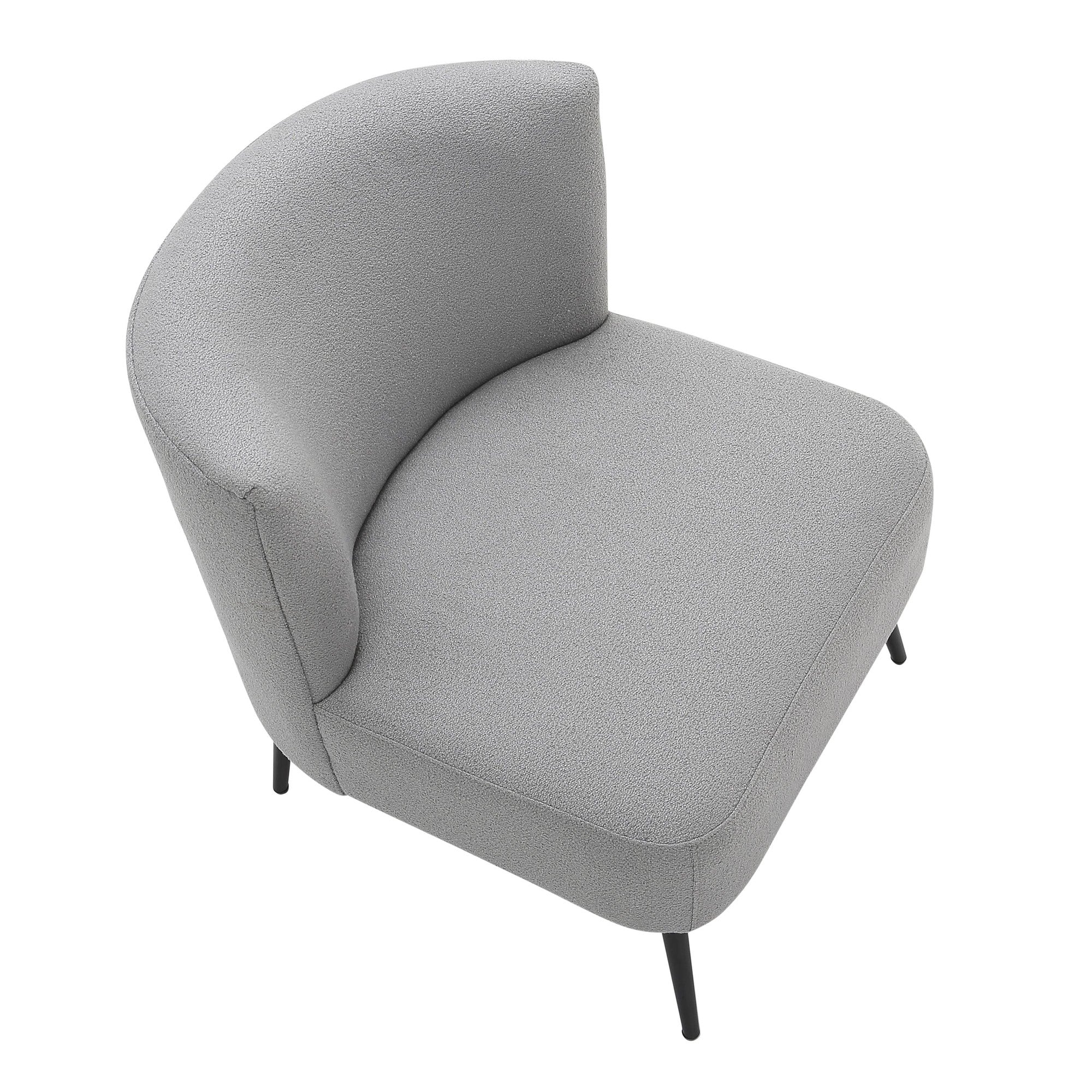 Fran Slipper Chair Gray By LumiSource - Image 2