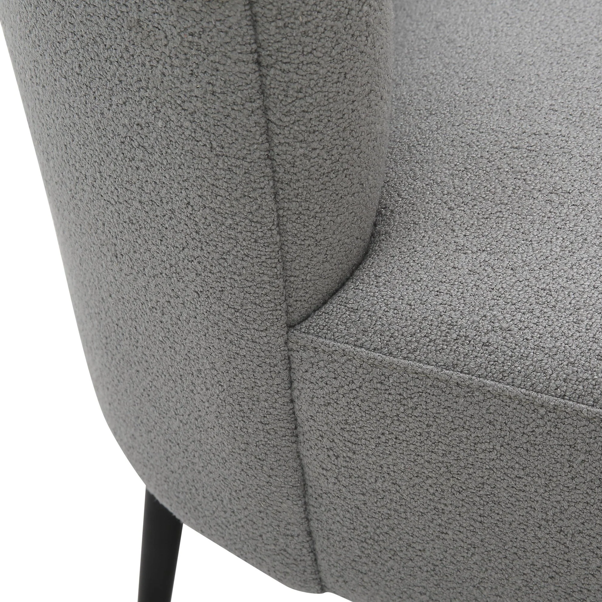 Fran Slipper Chair Gray By LumiSource - Image 3