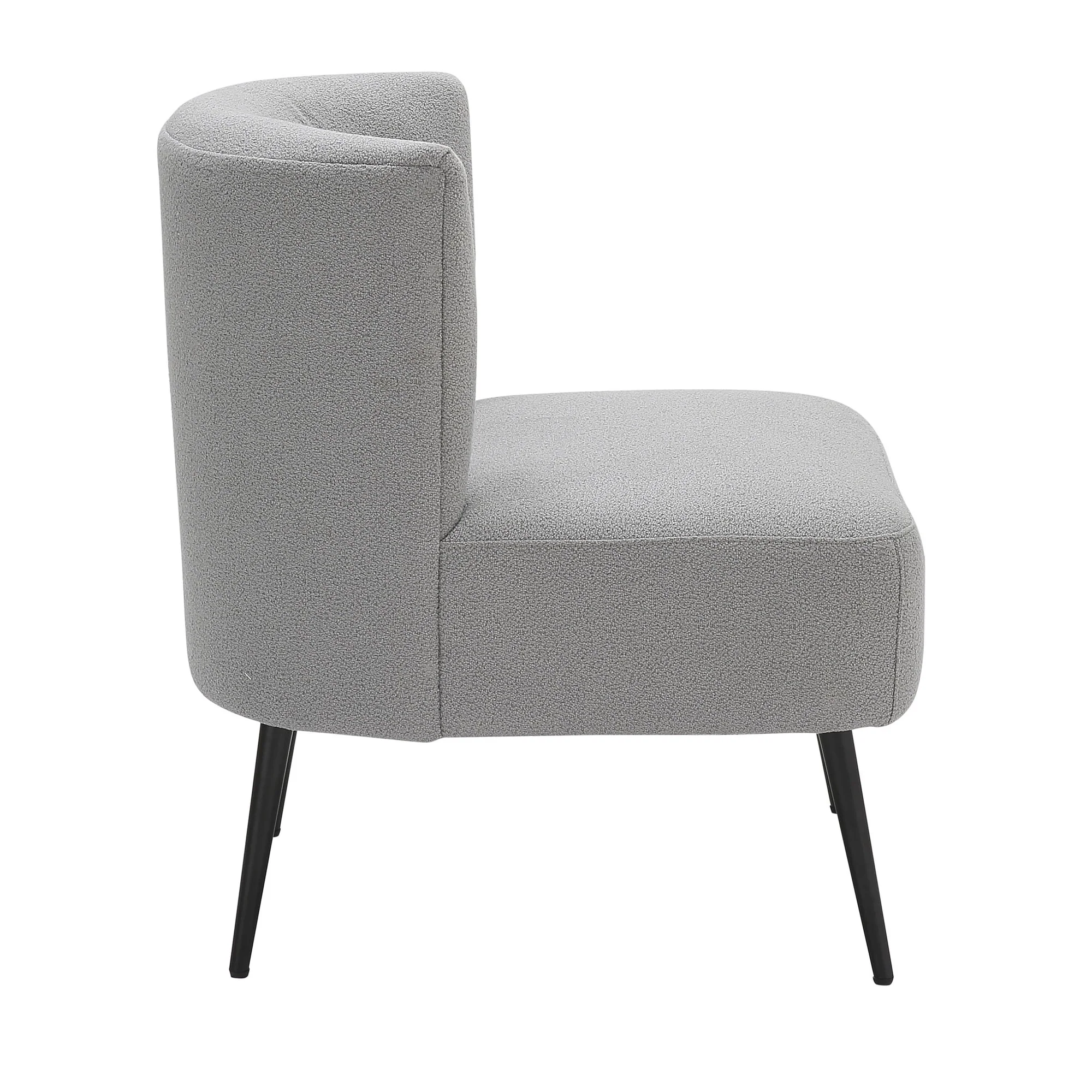 Fran Slipper Chair Gray By LumiSource - Image 5