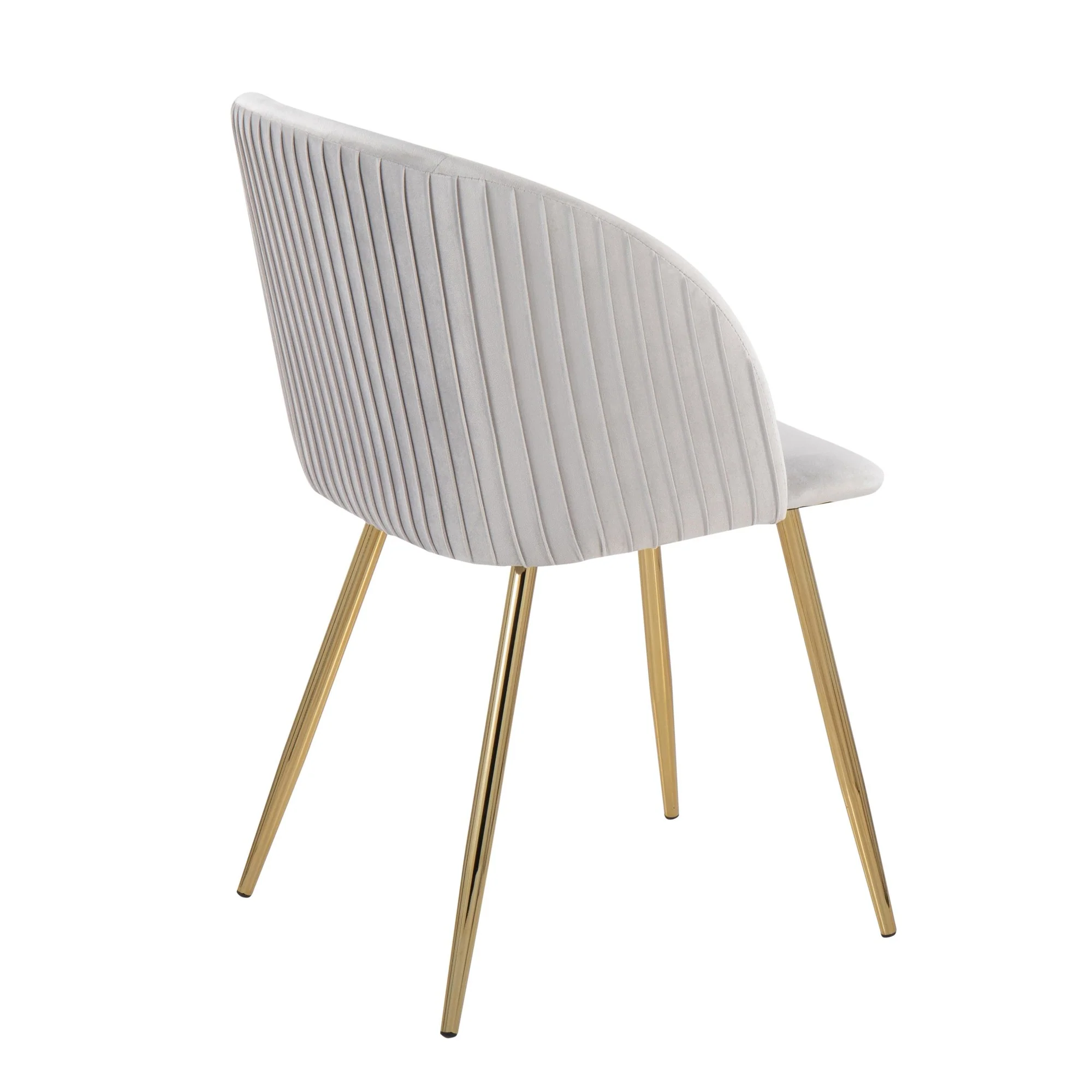 Fran Pleated Chair - Set of 2 Black By LumiSource - Image 11