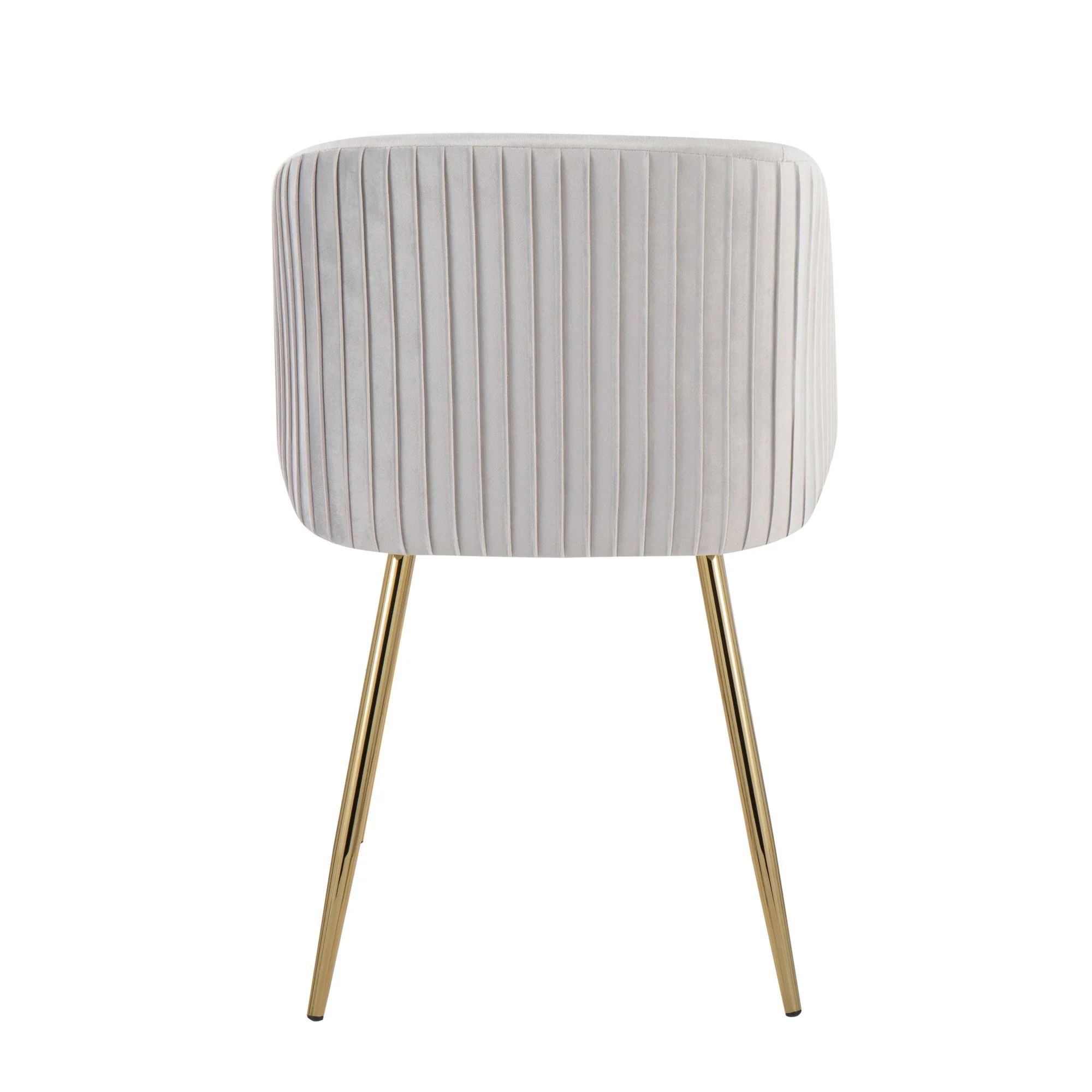 Fran Pleated Chair - Set of 2 Black By LumiSource - Image 12
