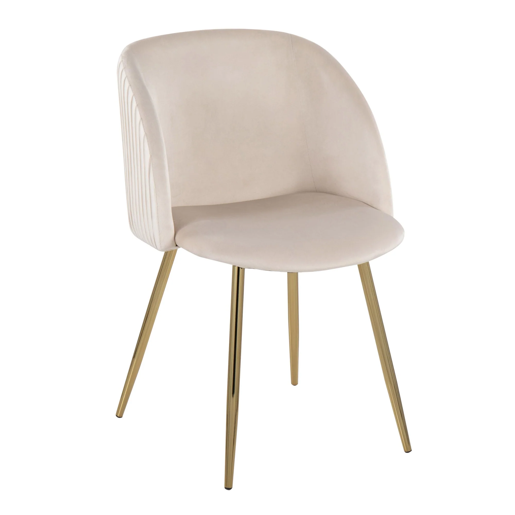 Fran Pleated Chair - Set of 2 Black By LumiSource - Image 15