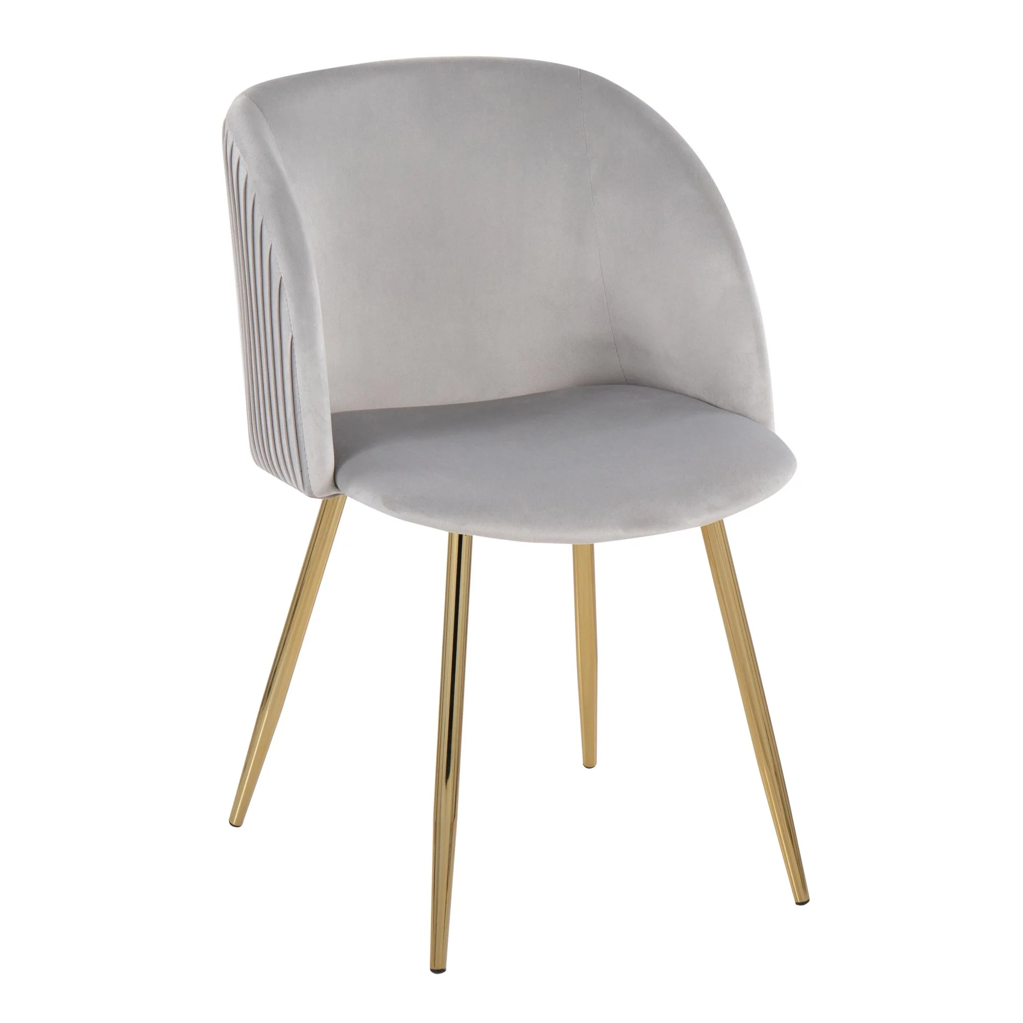 Fran Pleated Chair - Set of 2 Black By LumiSource - Image 9
