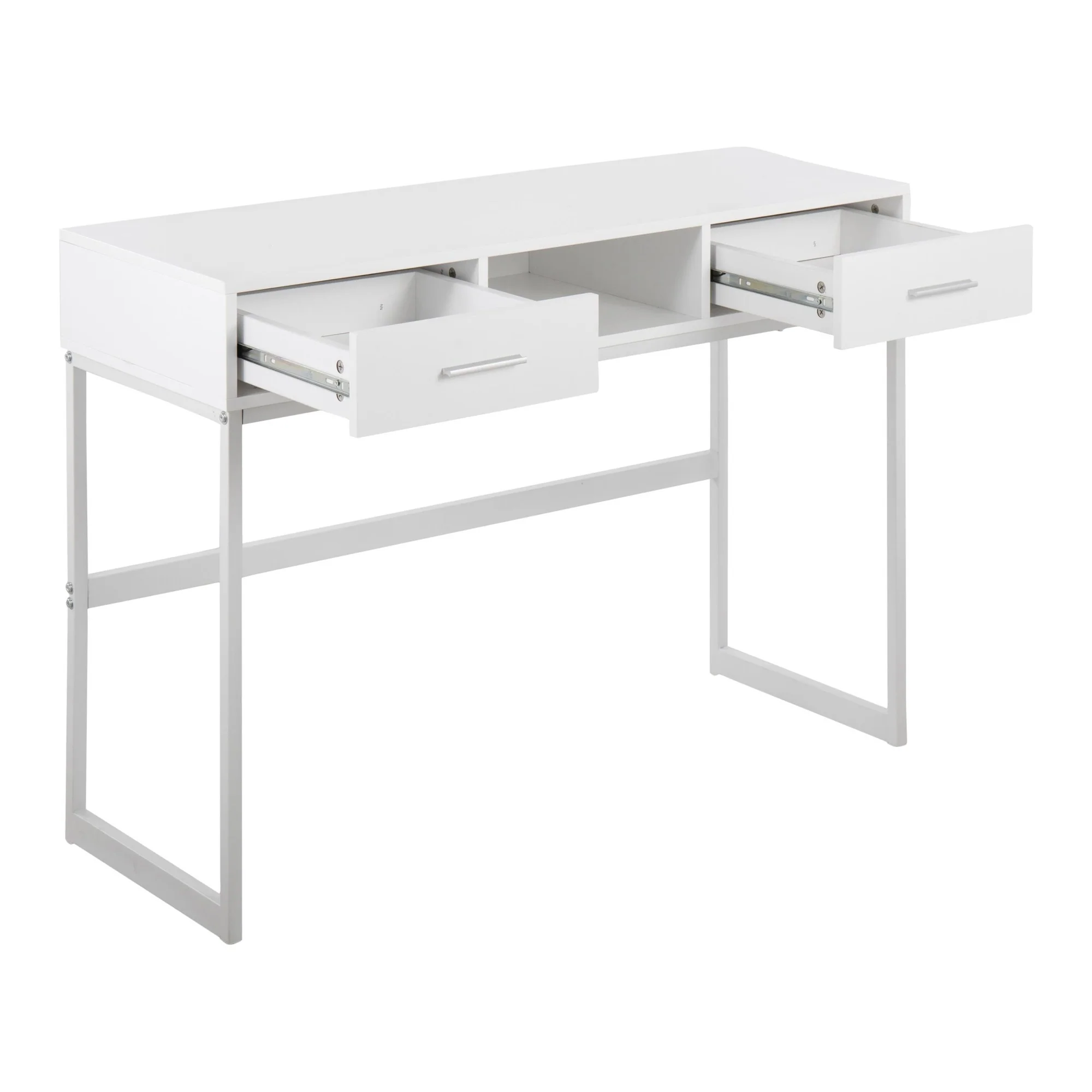 Franklin Console Table White By LumiSource - Image 8