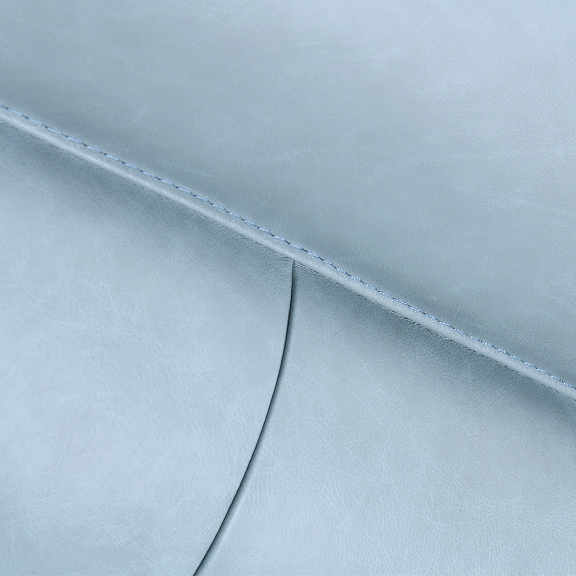 Franz Mint Leather Sofa By Armen Living - Image 18