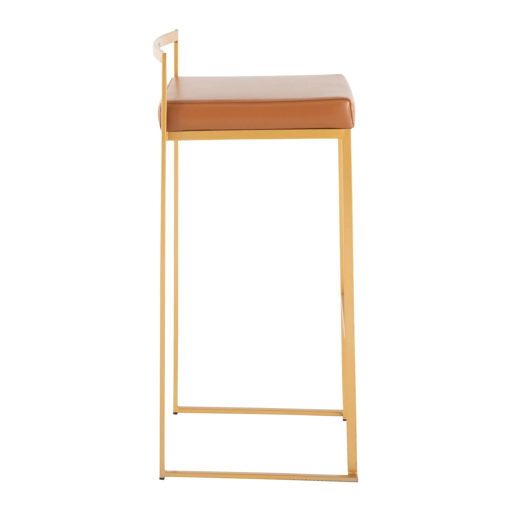 Fuji Stacker Barstool - Set of 2 Cream By LumiSource - B30-FUJI AUCAM2 - Image 6