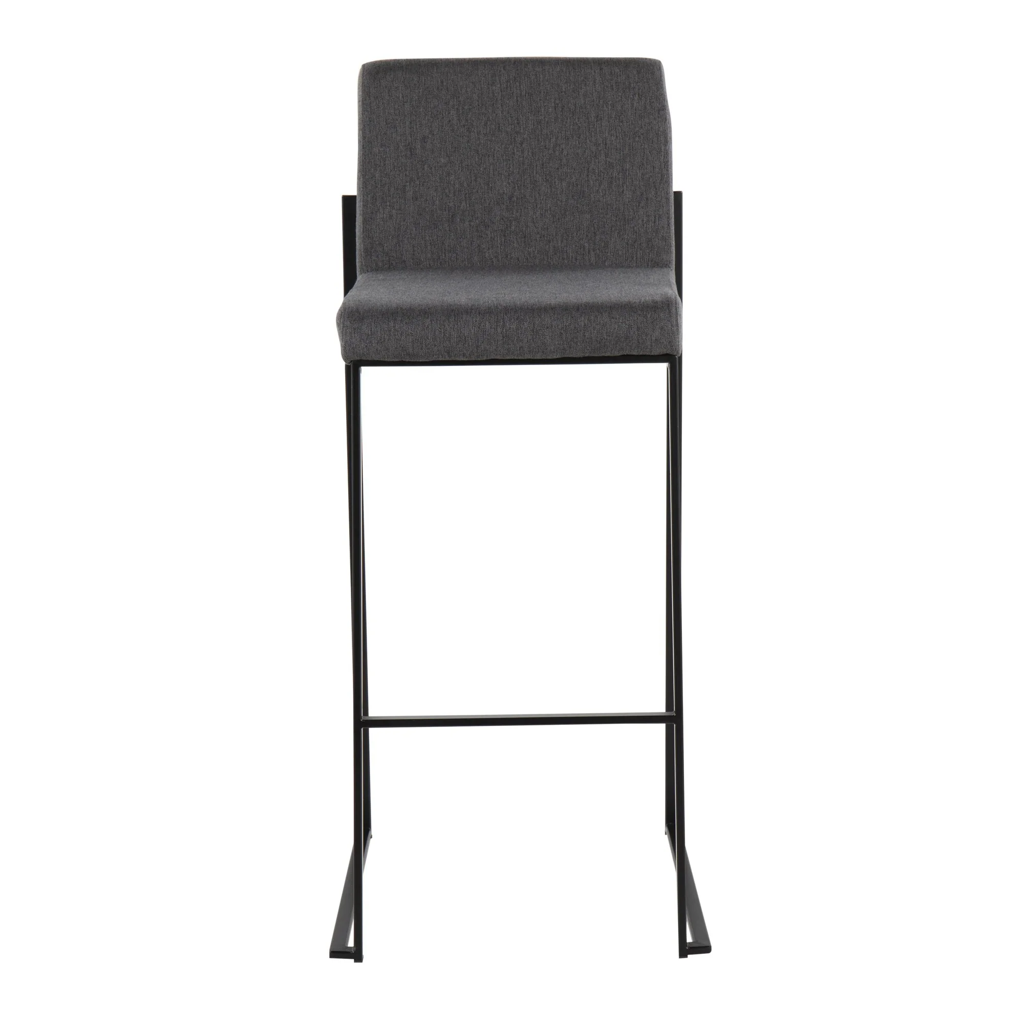 Fuji High Back Barstool - Set of 2 Beige By LumiSource - B30-FUJIHB BKFBG2 - Image 10