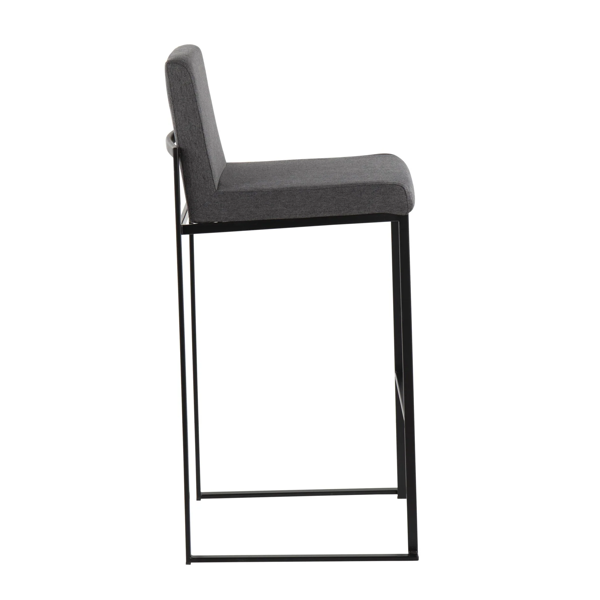 Fuji High Back Barstool - Set of 2 Beige By LumiSource - B30-FUJIHB BKFBG2 - Image 14