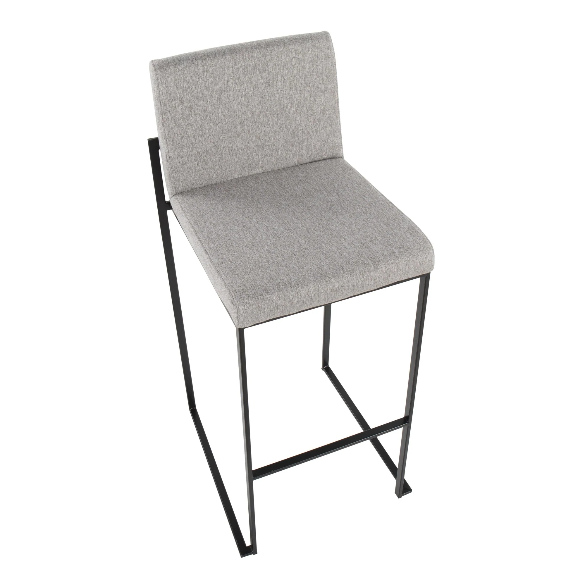 Fuji High Back Barstool - Set of 2 Beige By LumiSource - B30-FUJIHB BKFBG2 - Image 19