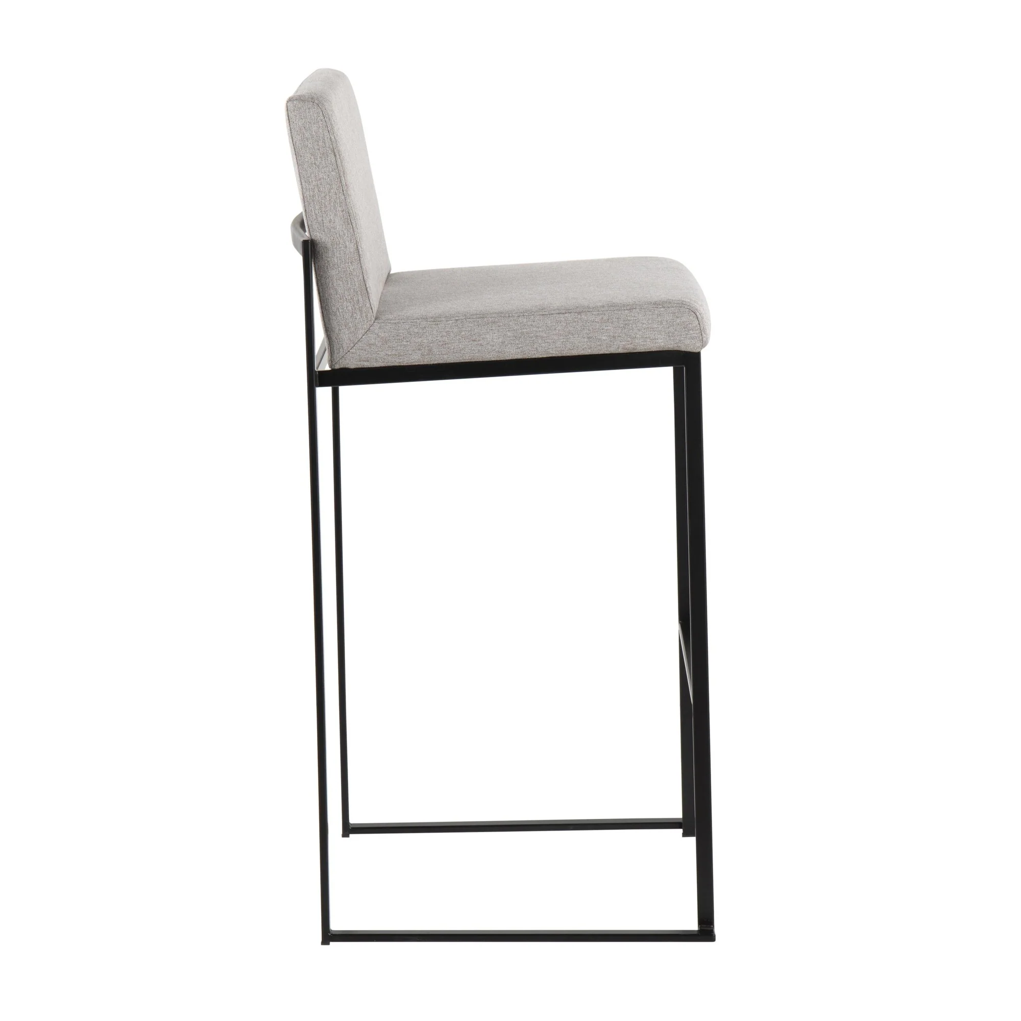 Fuji High Back Barstool - Set of 2 Beige By LumiSource - B30-FUJIHB BKFBG2 - Image 22