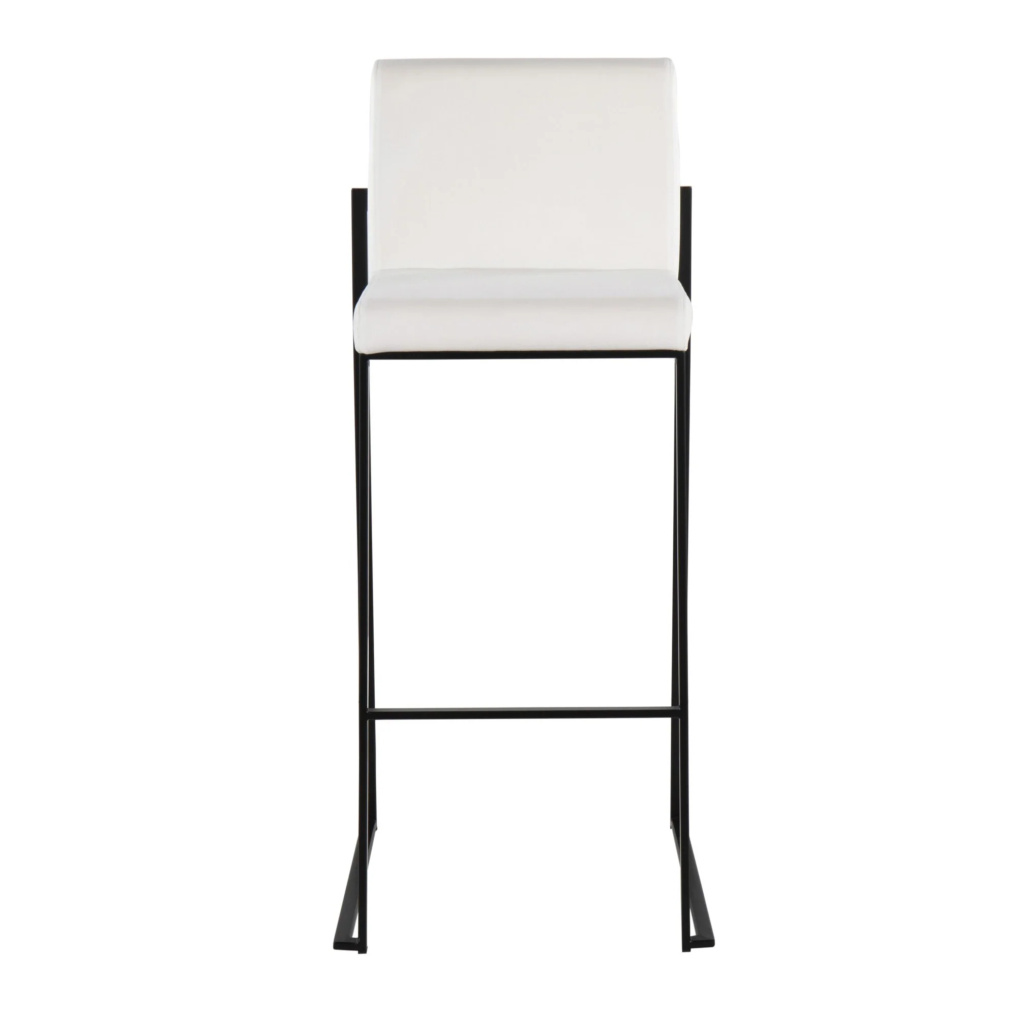 Fuji High Back Barstool - Set of 2 Black By LumiSource - B30-FUJIHB BKVBK2 - Image 10