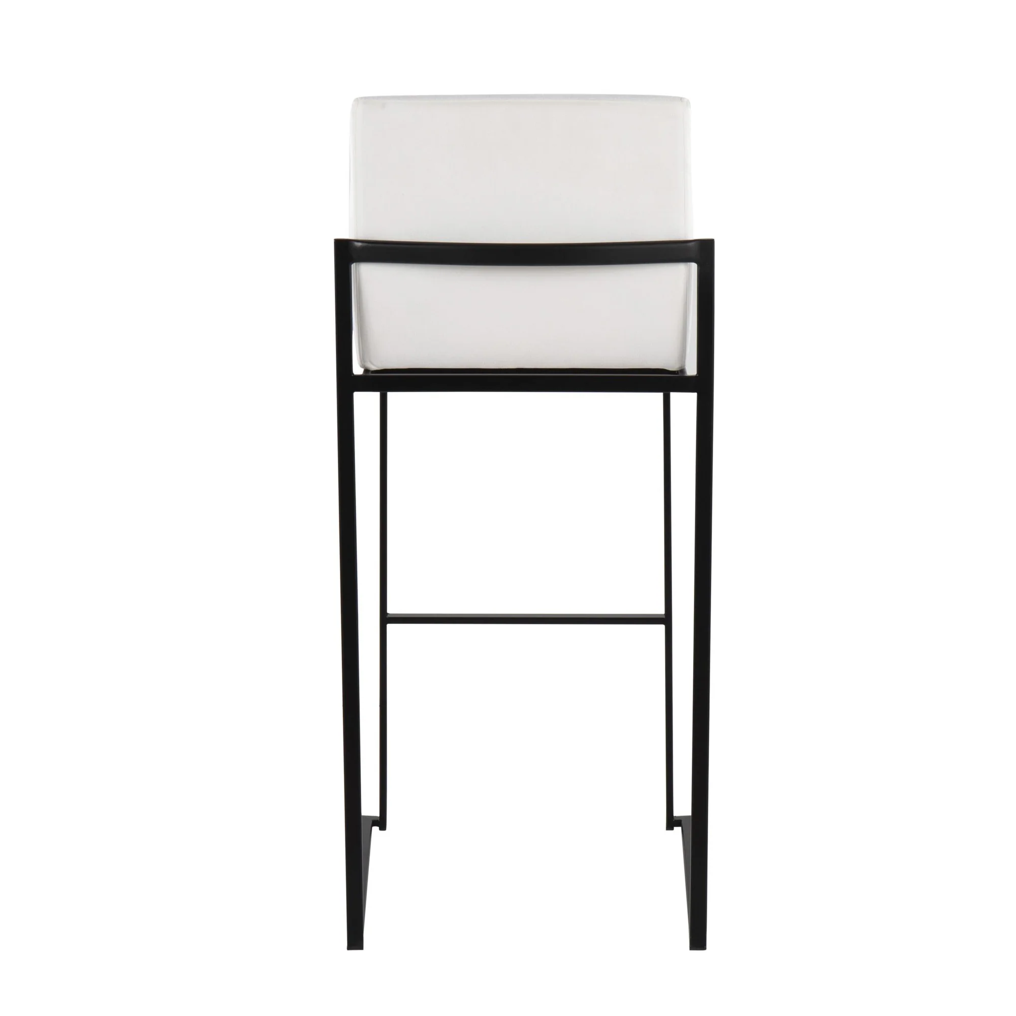 Fuji High Back Barstool - Set of 2 Black By LumiSource - B30-FUJIHB BKVBK2 - Image 16
